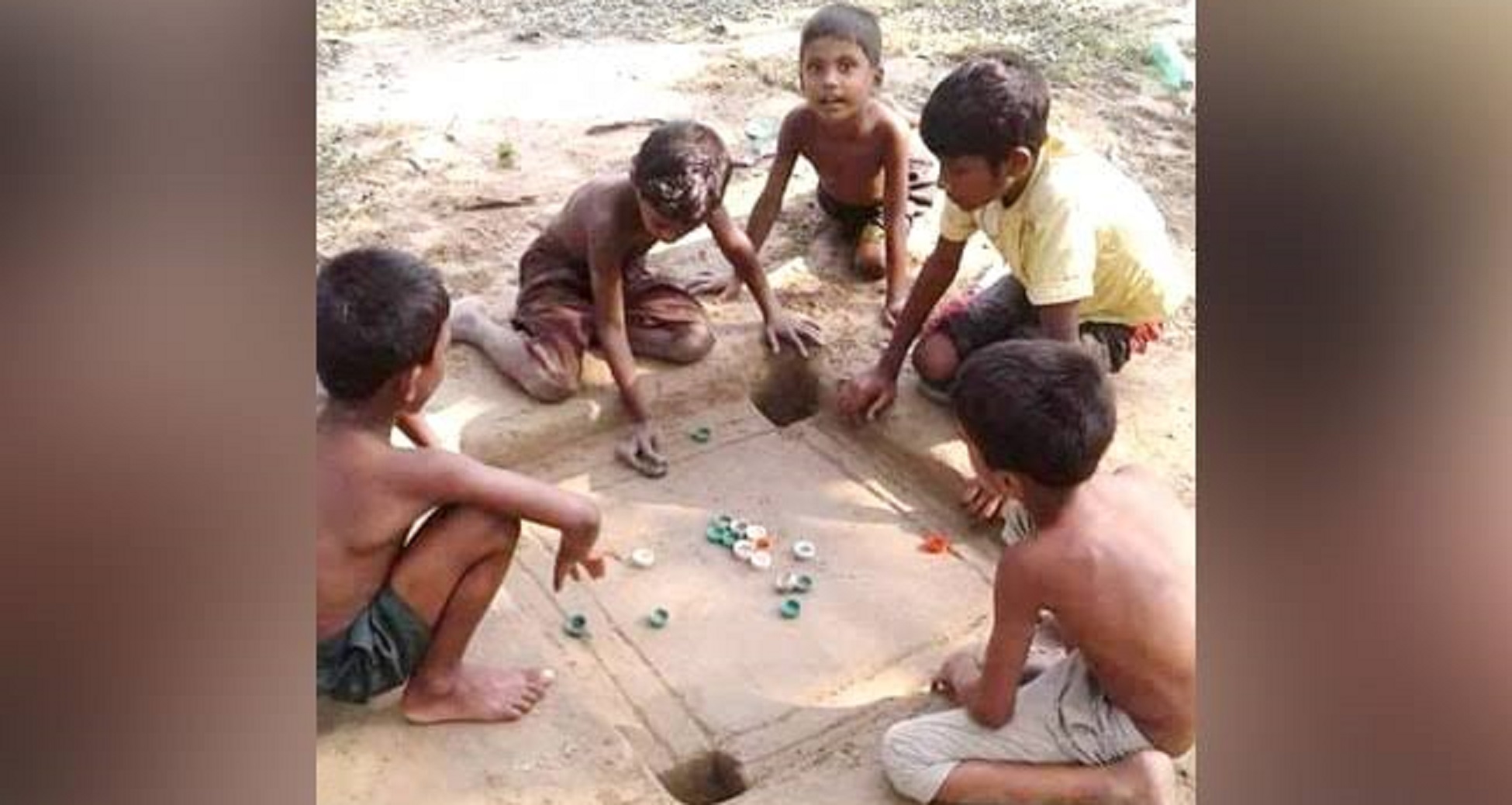 Indian Kids Create Carom Board From Mud, Viral Picture Inspires Anand Mahindra