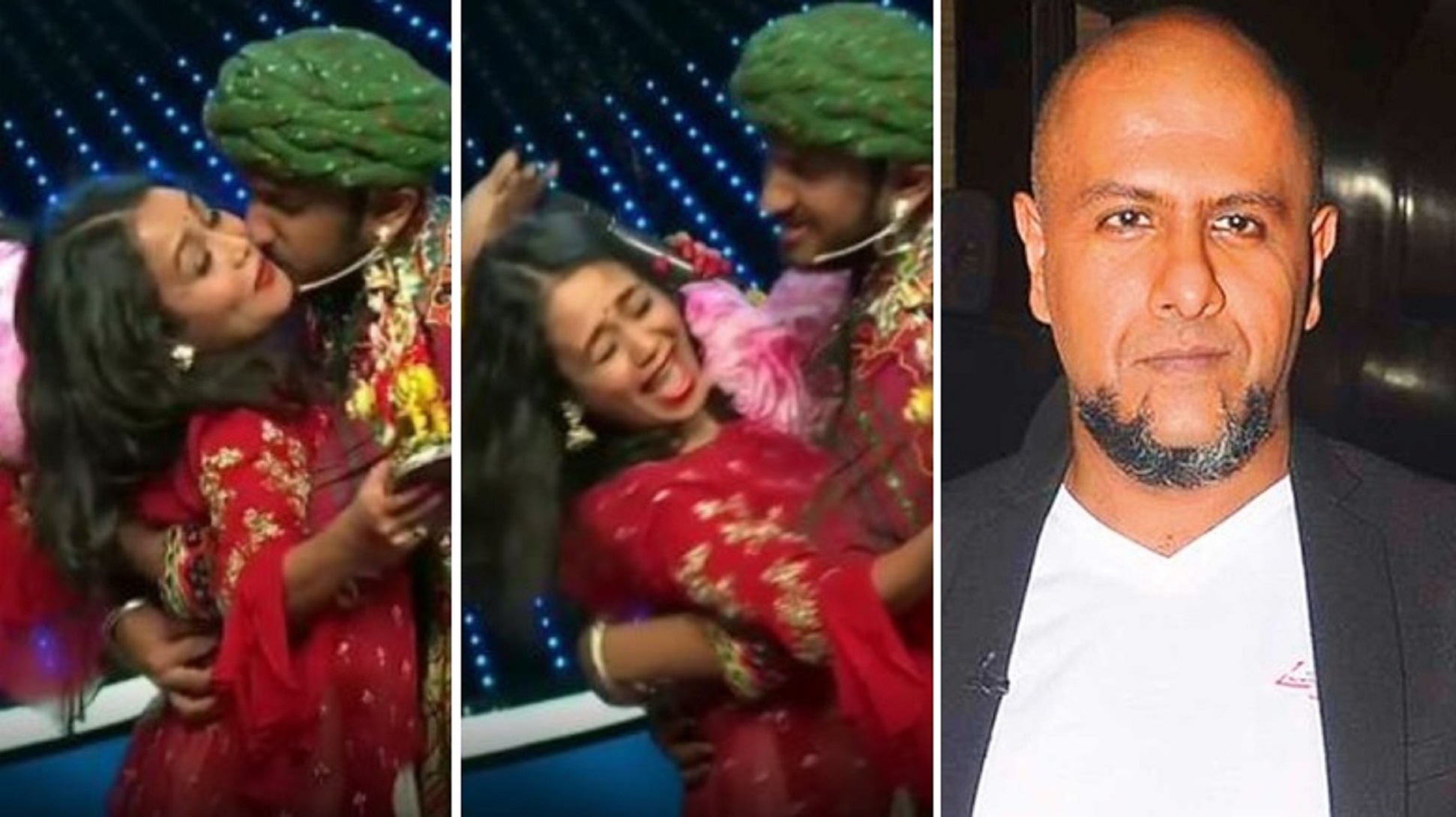1942px x 1090px - After Neha Kakkar was Kissed By Contestant, Vishal Dadlani Was Close To  Calling Cops!