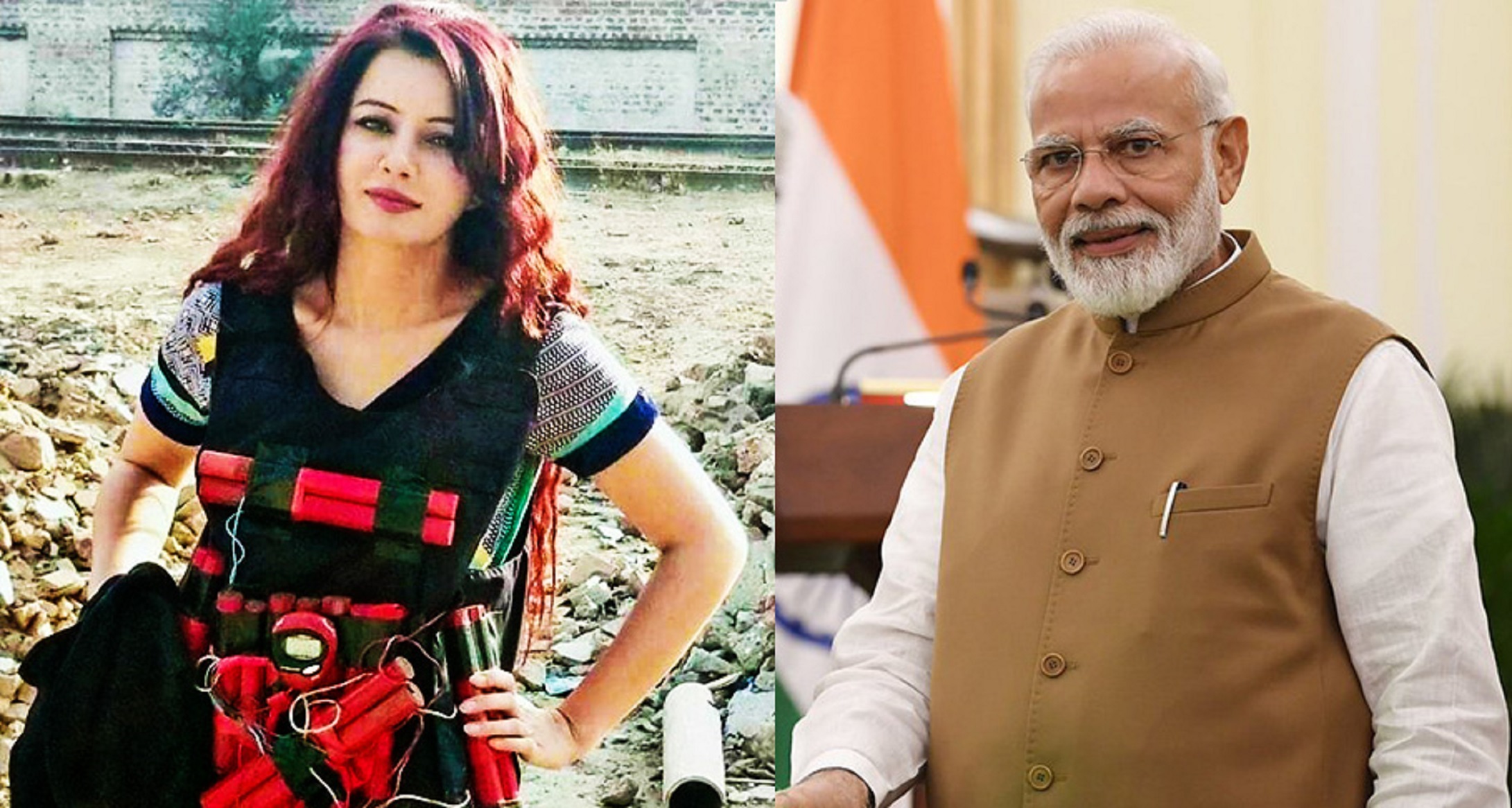 Pakistani Singer Dresses Up Like Terrorist To “Threaten” Indian PM Modi
