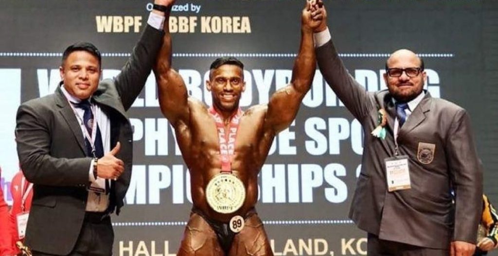 International Bodybuilding Kerala Man Becomes First Indian To Win Mr