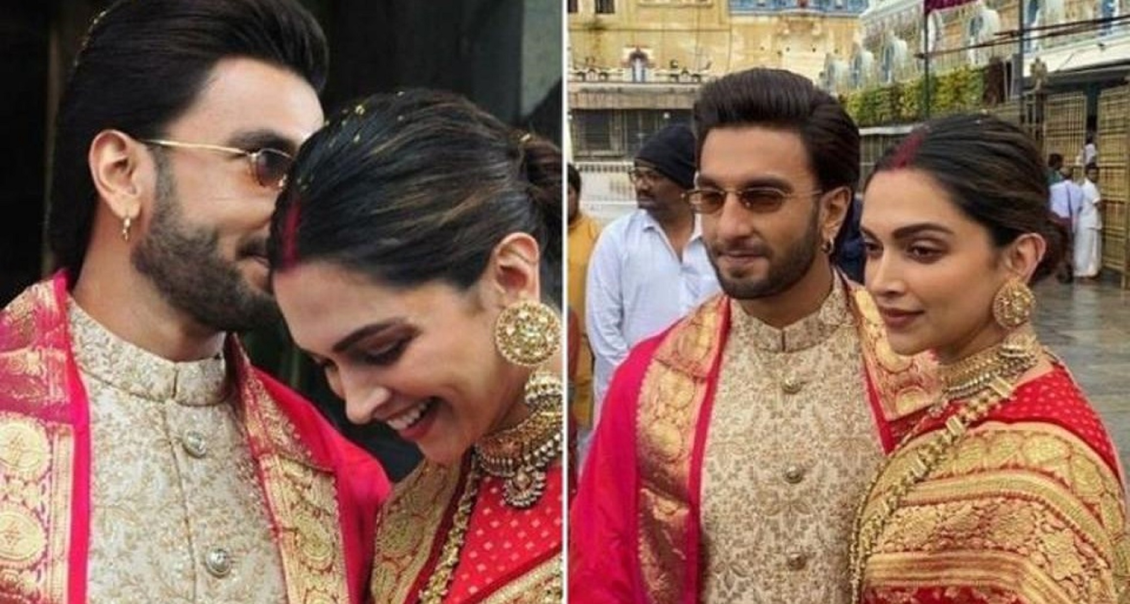 Deepika-Ranveer Look Like Newly-Married Couple On 1st Wedding Anniversary at Tirupati
