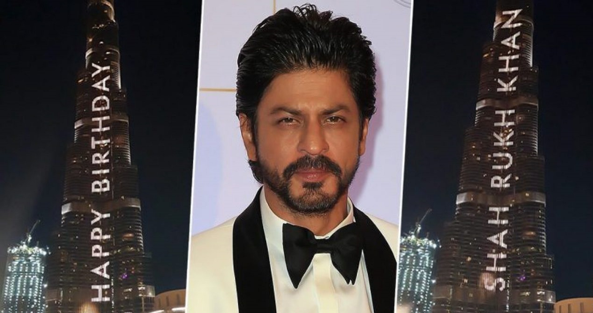 Dubai’s Burj Khalifa Lights Up With SRK’s Name For His 54th Birthday!