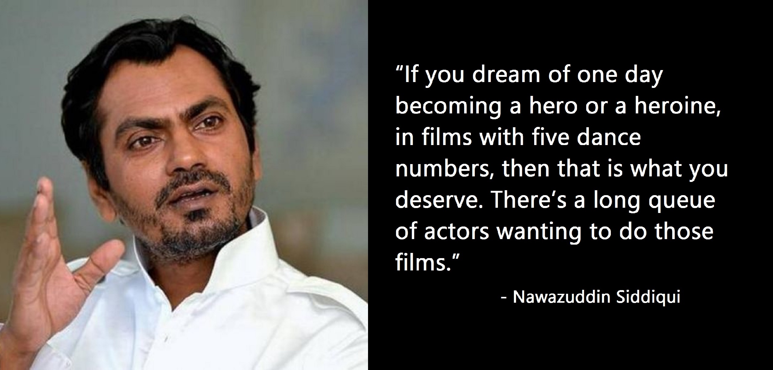 Nawazuddin Siddiqui: “Bollywood Formula Films Do Not Require Talented Actors”