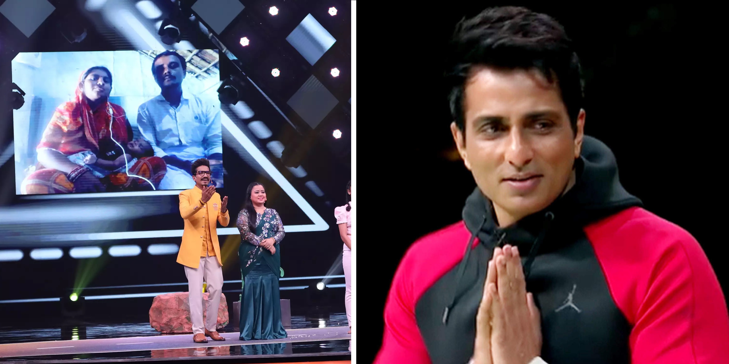Migrant Worker Names Her Child After Sonu Sood, Watch As He Gets Emotional While Speaking To Them