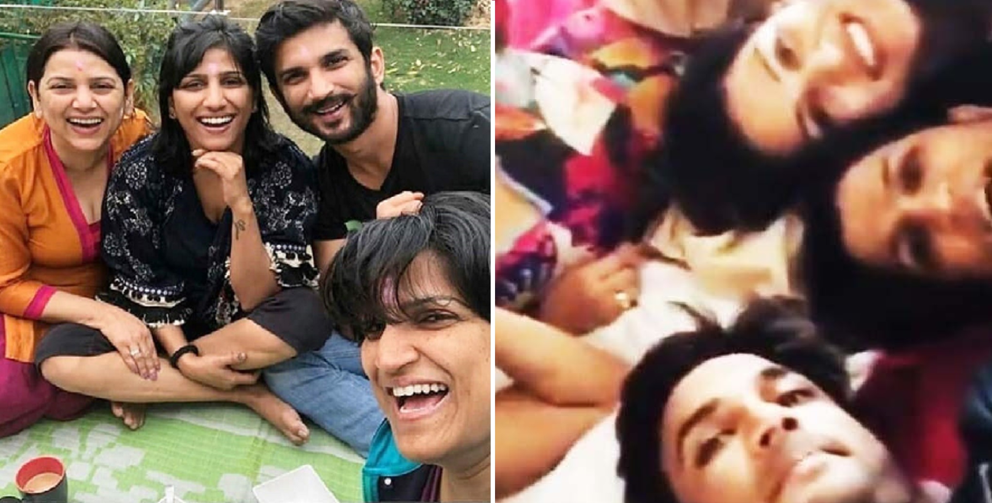 Rare Footage Of Sushant Singh Rajput With His Four Sisters Having The Time Of His Life Goes Viral