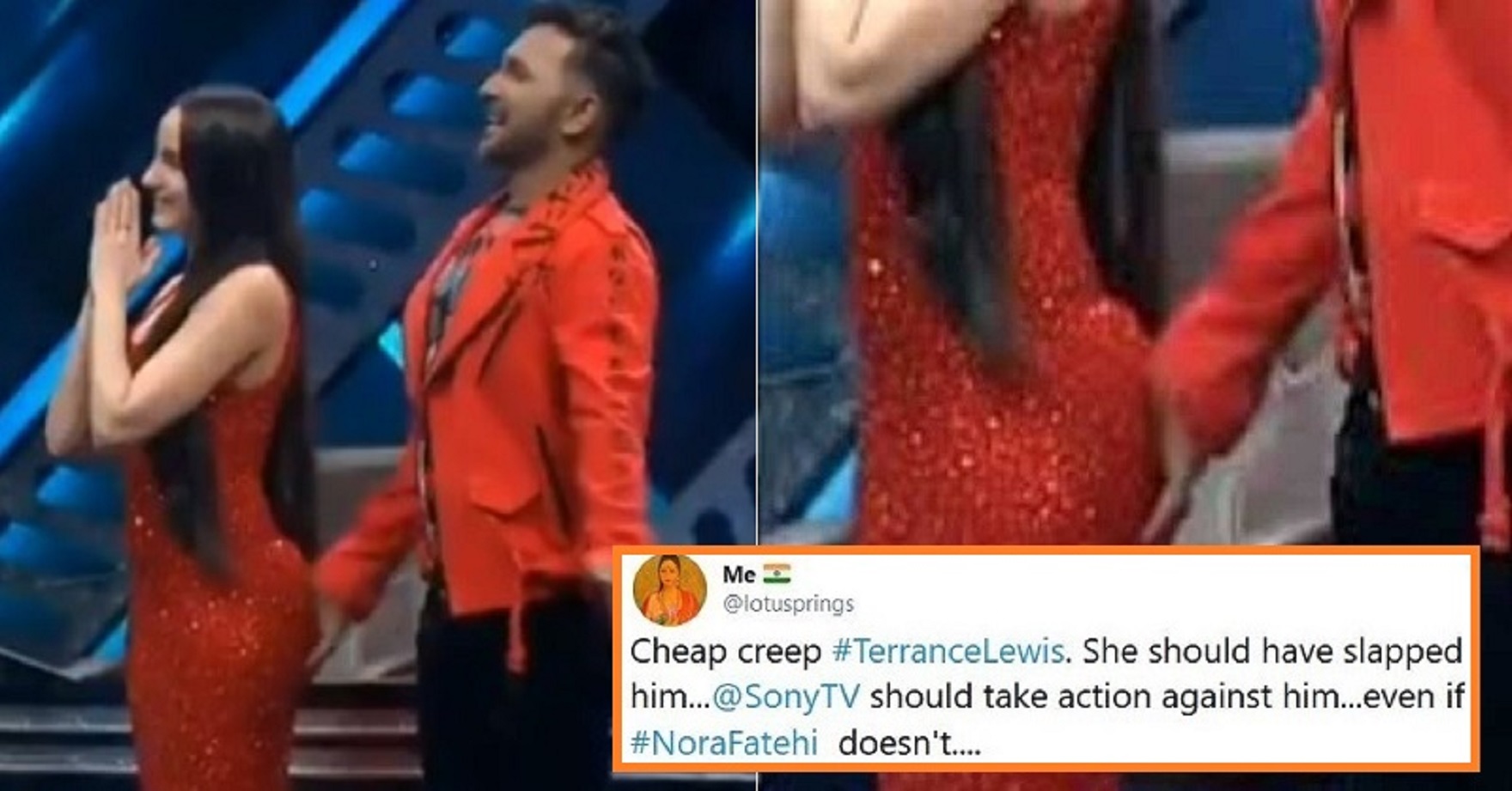 Terence Lewis Called Out By Internet For Allegedly Inappropriately Touching Norah Fatehi on Dance Reality Show