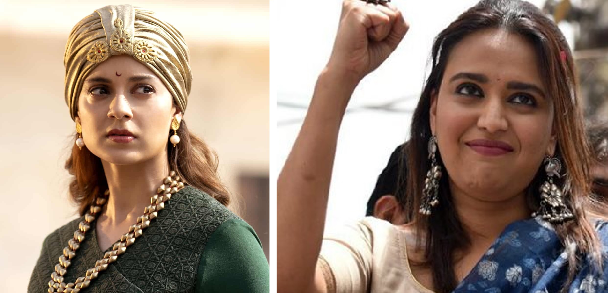 Swara Bhaskar Can’t Stop Laughing After Kangana Ranaut’s Office Demolition is Called ‘Death Of Democracy’, It Seems