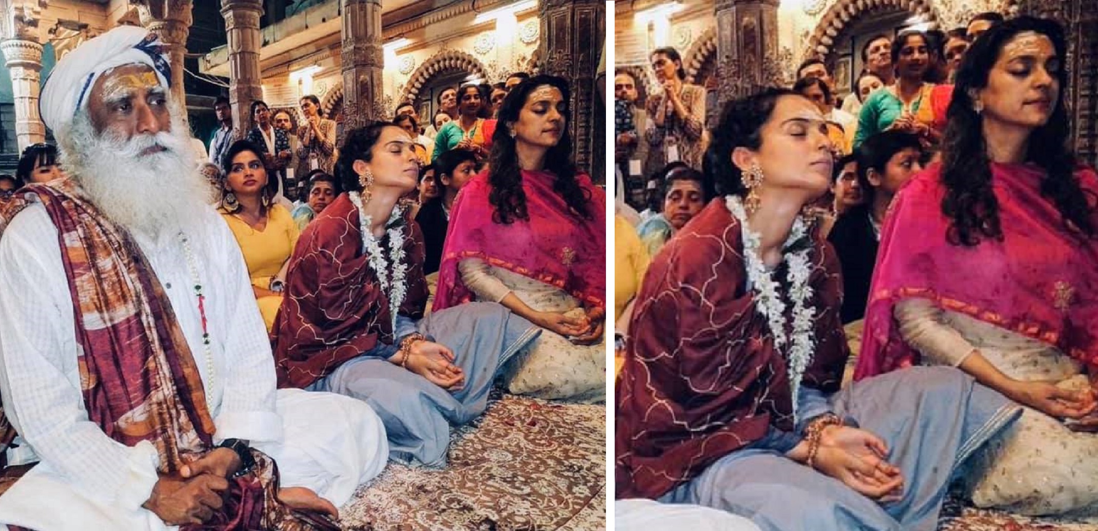 Kangana Ranaut is ‘Lost In Devotion’ In This Throwback Pic From Kashi Vishvanath