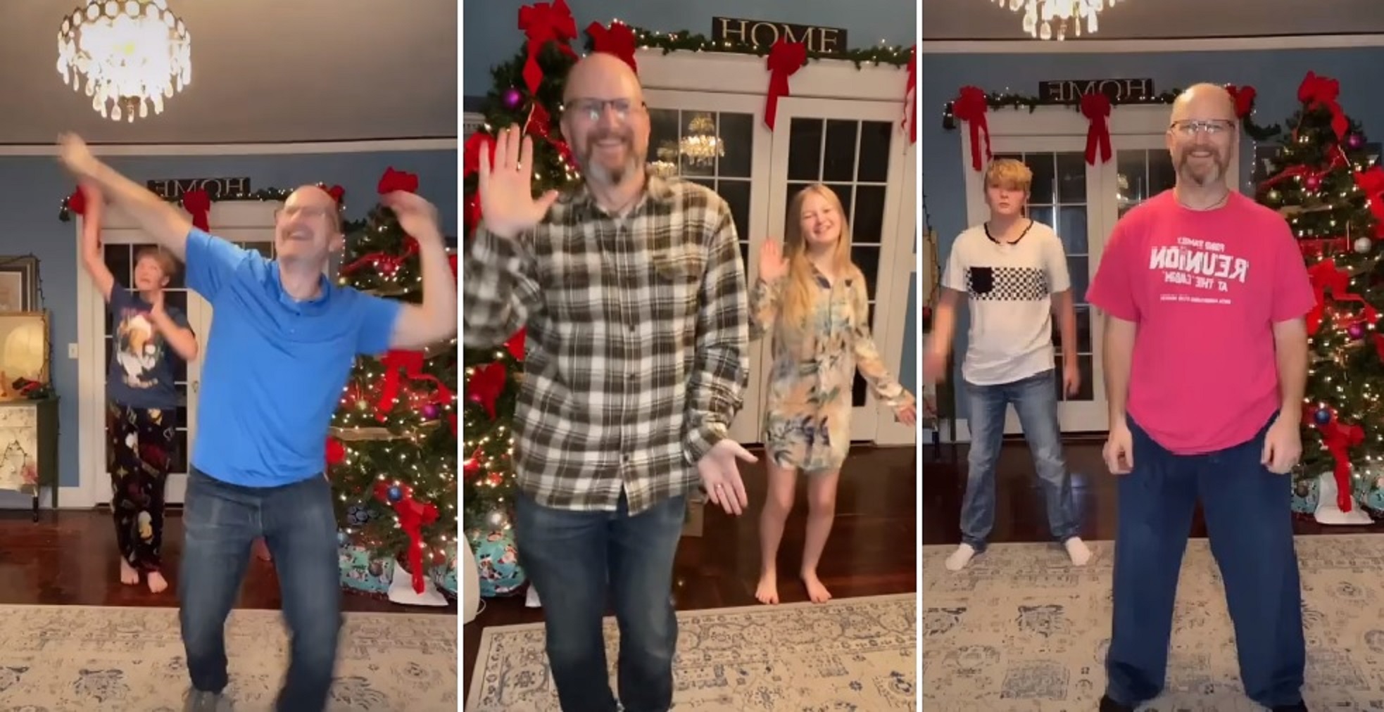American Dad Dances To Bollywood Songs With His Kids and Goes Viral on Instagram [Videos]