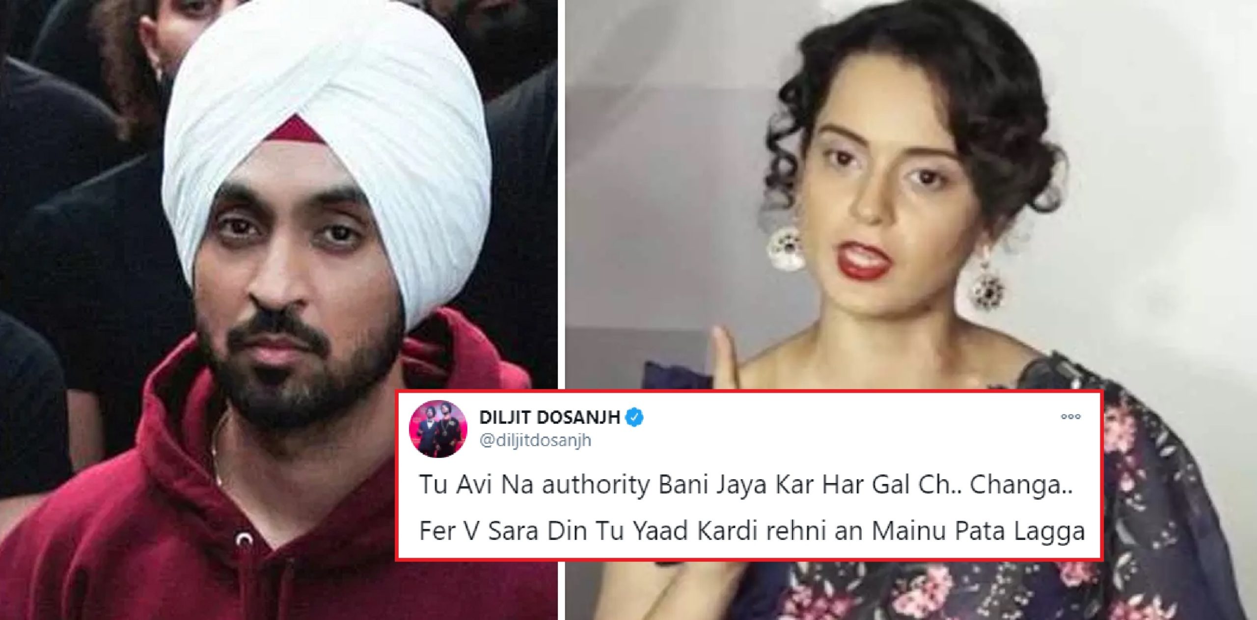 Diljith Dosanjh Lashes Out at Kangana Ranaut, ‘Don’t Act Like an Authority on Every Topic’