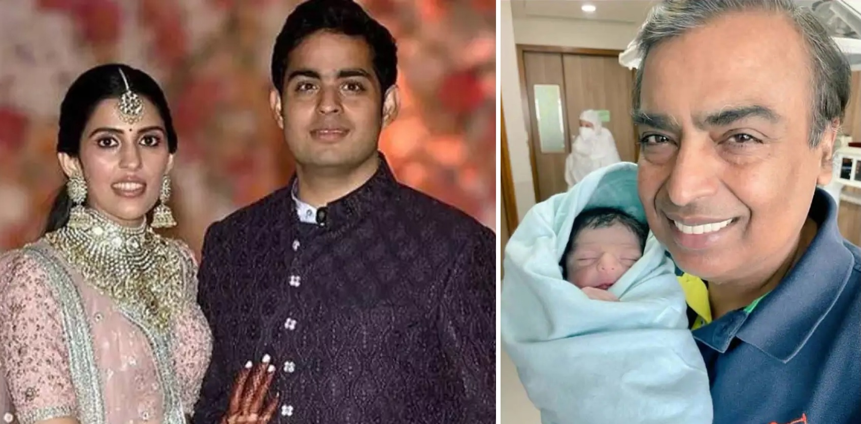 Mukesh Ambani's Son Akash Ambani Becomes Father to a Healthy Baby Boy [See  First Picture]