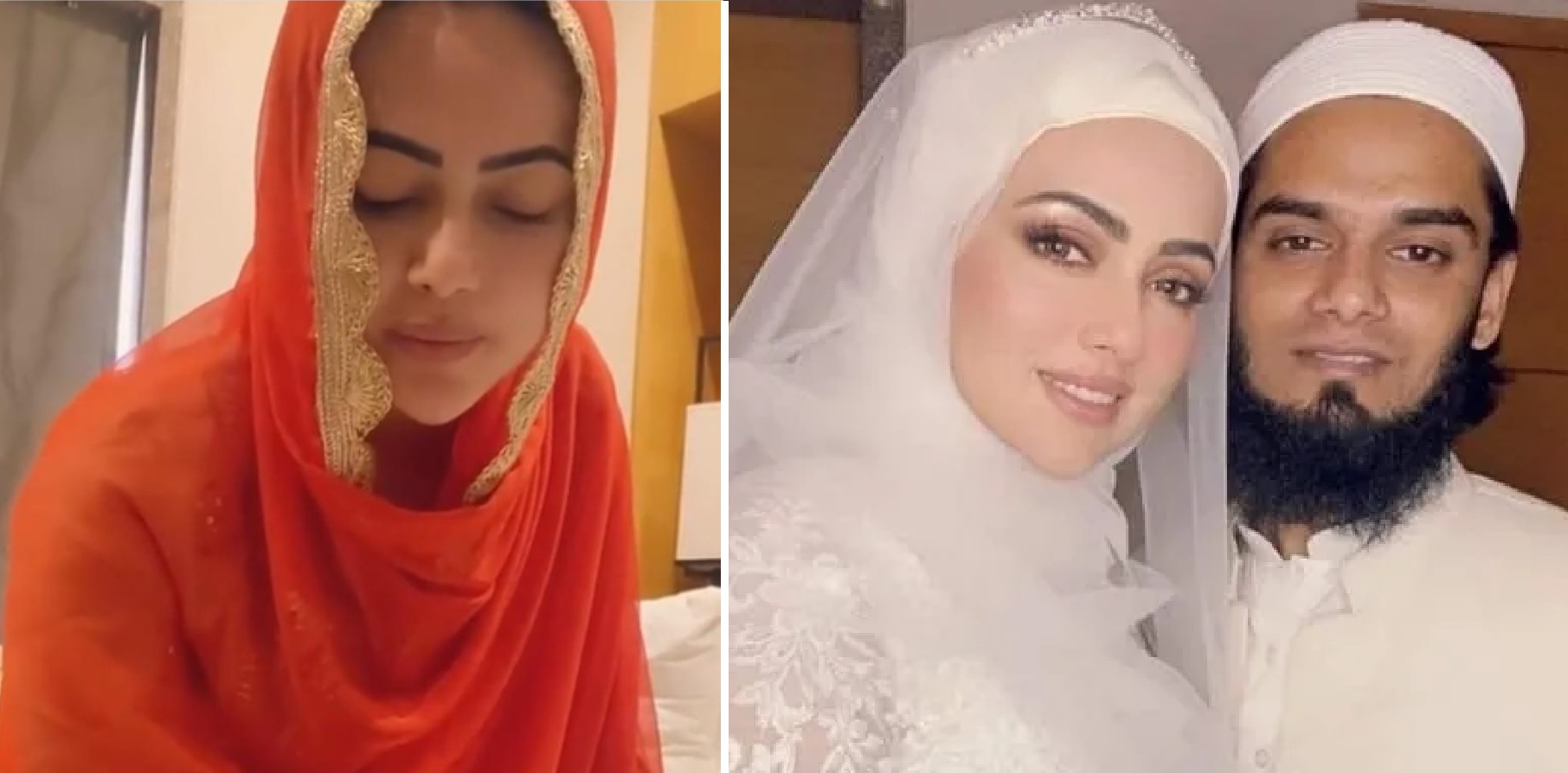 Sanakhan Sex - Sana Khan Shares Unseen Video From Her Wedding, Calls it 'Best Decision Of  Her Life'