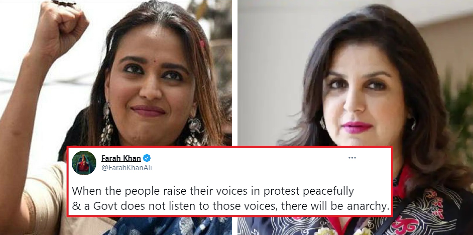 Bollywood Celebs Extend Support To Protestors After 26 January Violence