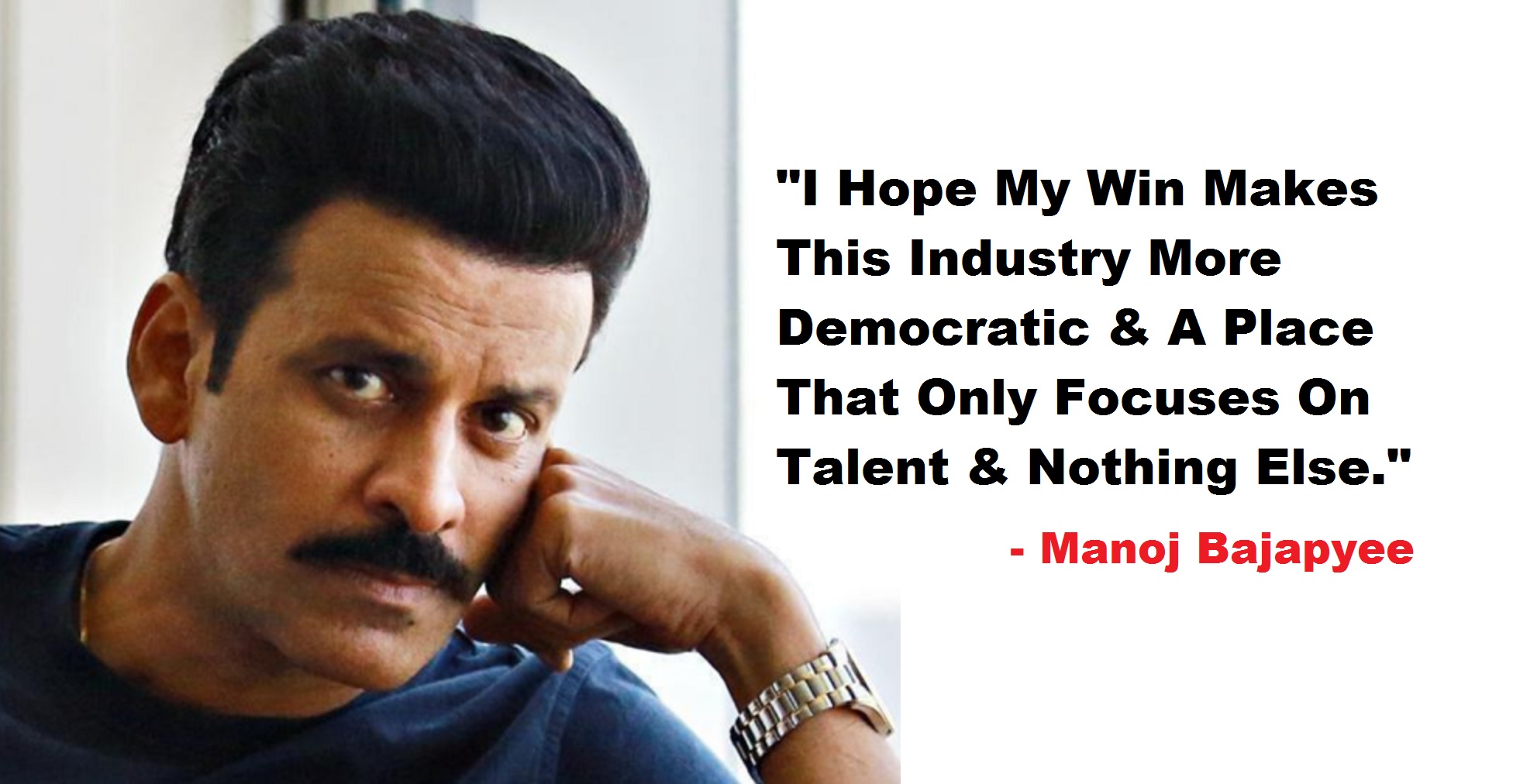 After Winning National Award, Manoj Bajpayee Dedicates It To Those Who Made The Film Possible