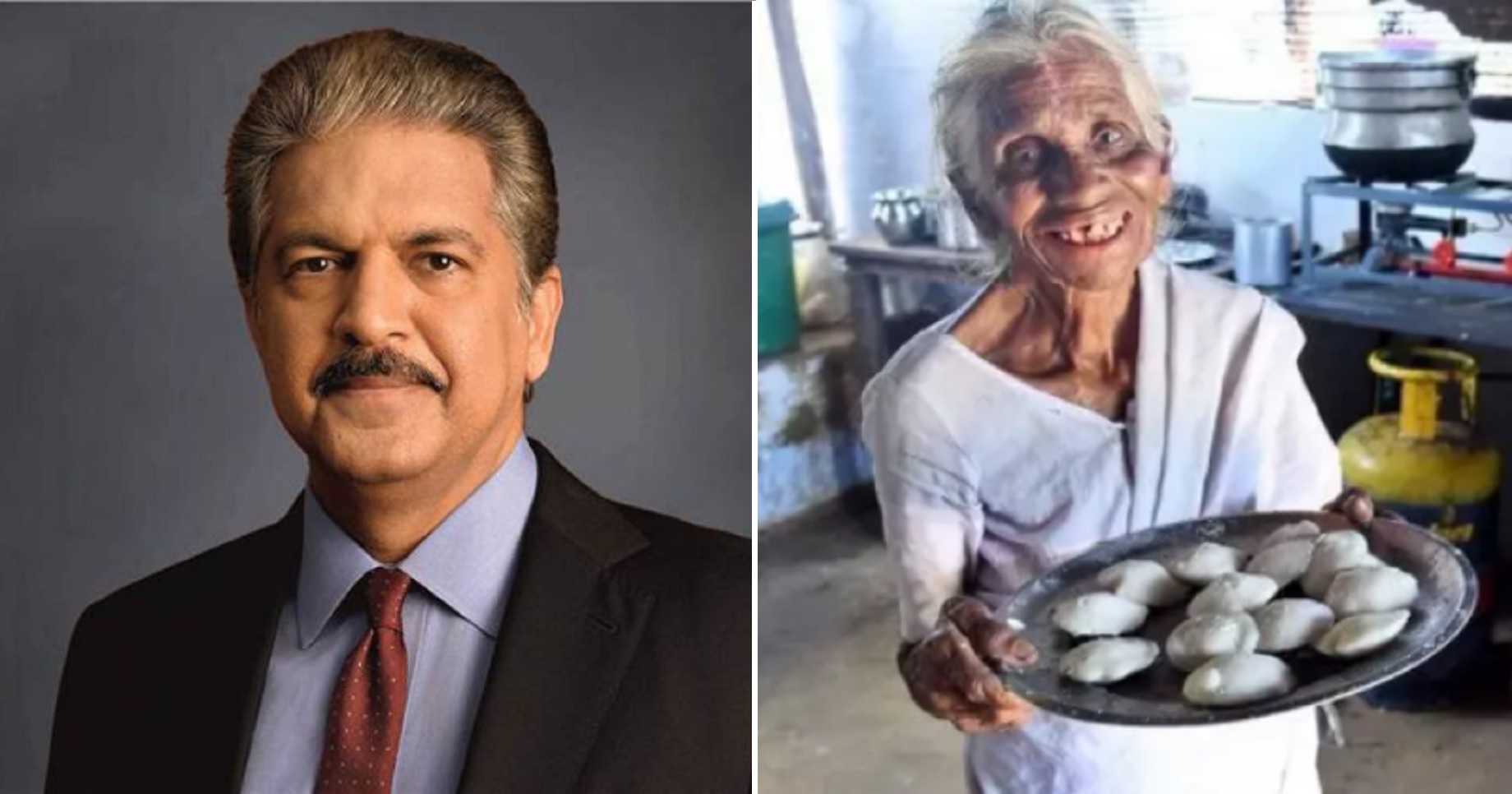 Anand Mahindra Gifts A House To ‘Idli Amma’ On Mother’s Day – As She Spent Her Life Selling Idli At Only Rs 1