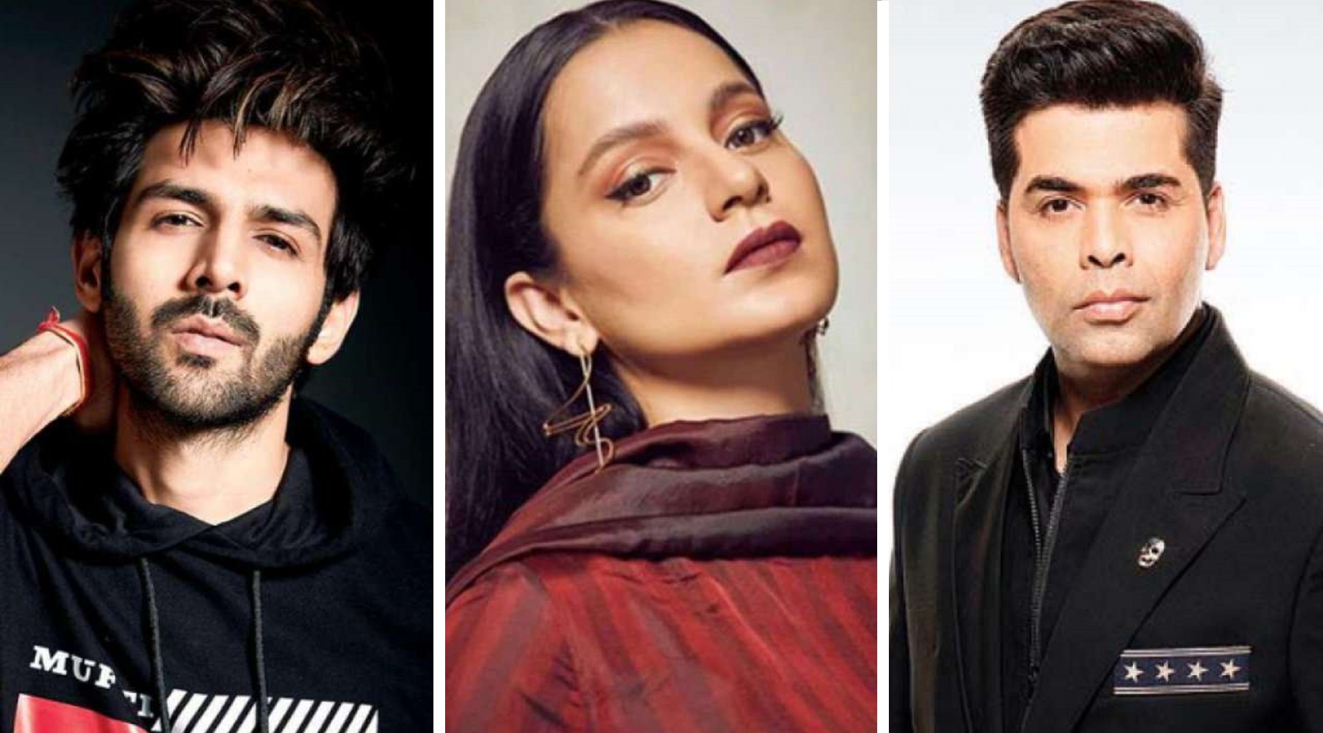 Kartik Aryan Fired From Dharma Productions’ Dostana 2, Kangana Ranaut Comes Forward In Support