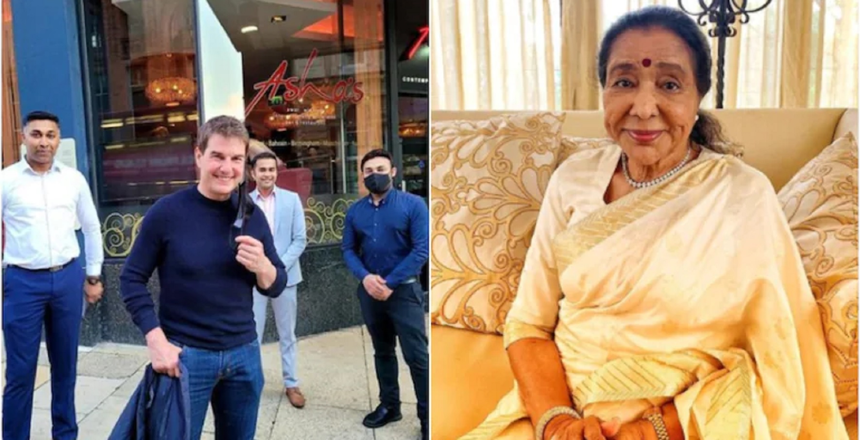 Tom Cruise Visits Asha Bhosle’s Restaurant To Indulge In Indian Cuisines