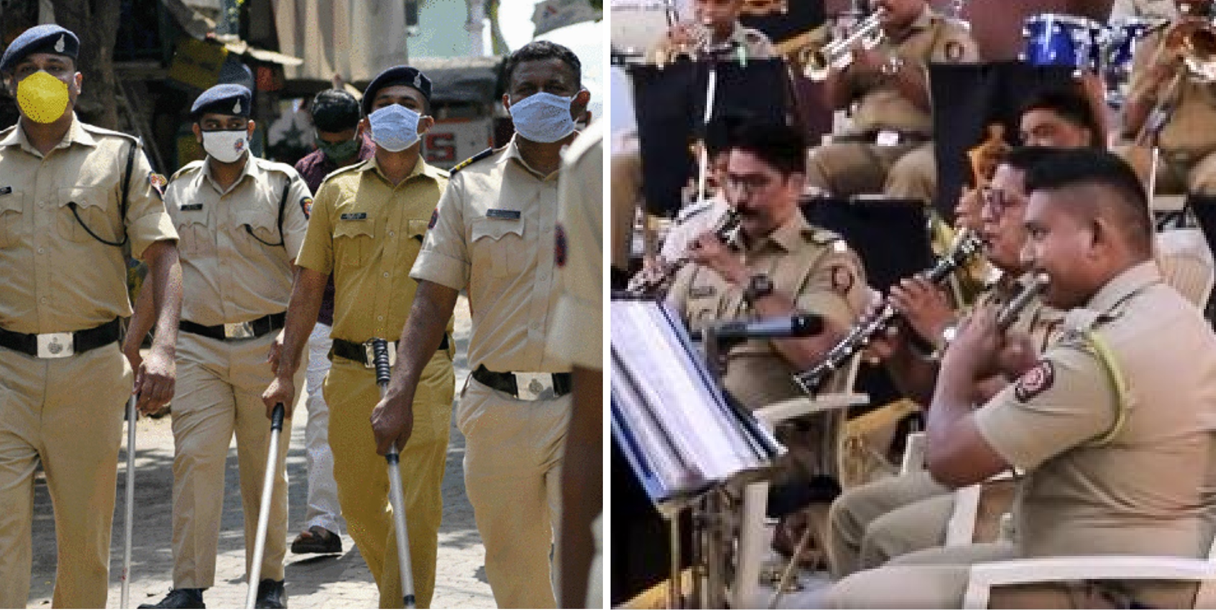 Mumbai Police Shows Their Talent As Their Band Plays Theme Song Of James Bond