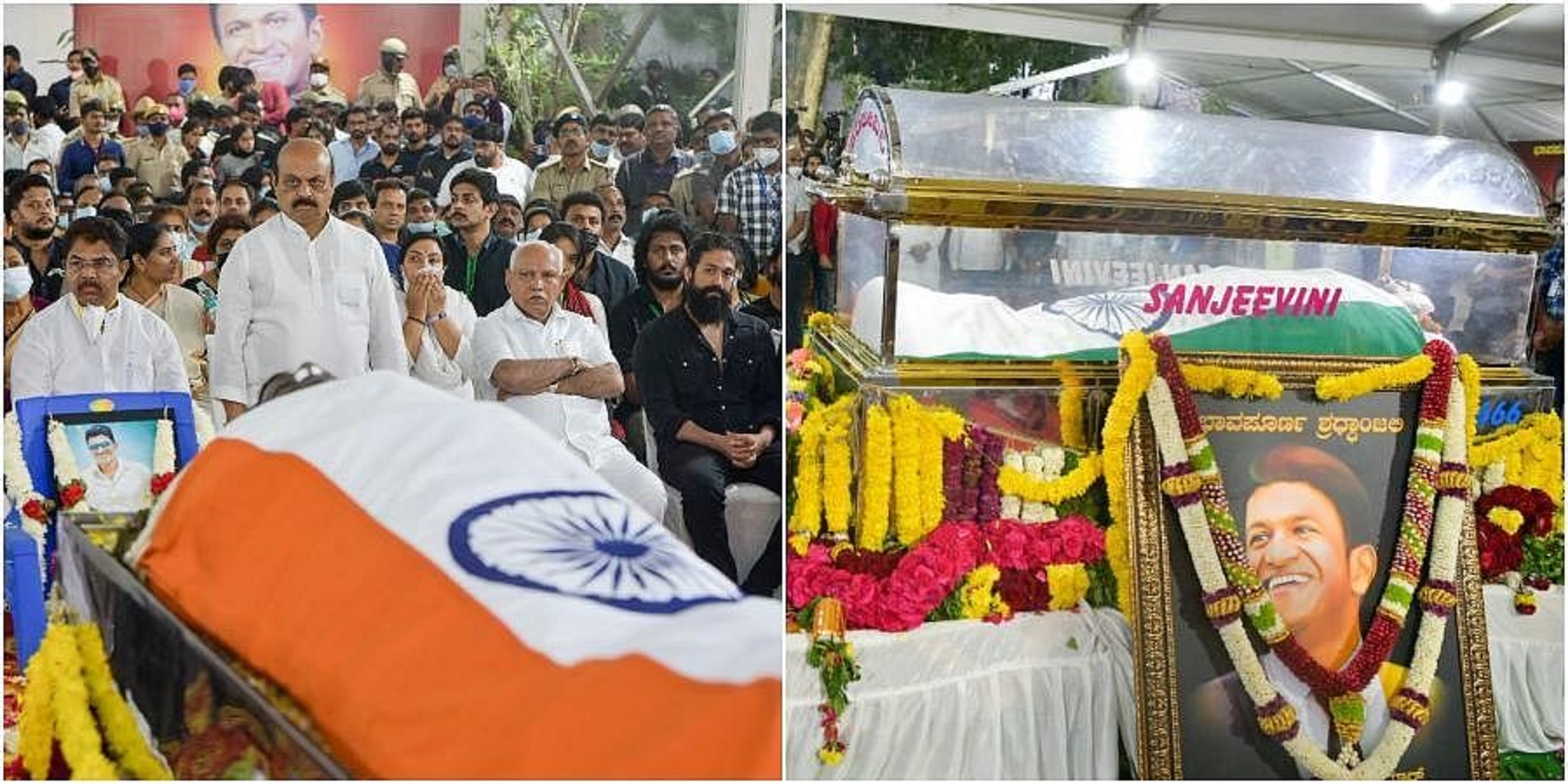 Puneeth Rajkumar Laid To Rest With State Honours, Fans In Tears As They Bid Him Final Goodbye
