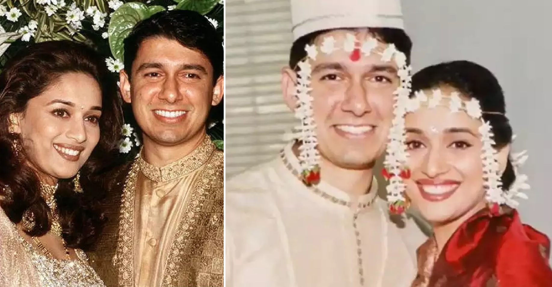 Madhuri Dixit Shares Old Unseen Pictures With Husband Shriram Nene On Their 22nd Marriage Anniversary