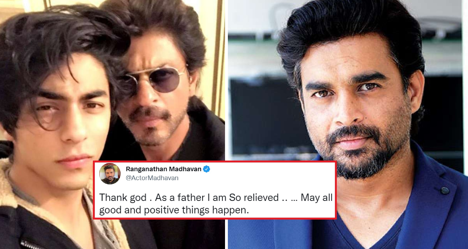 R. Madhavan Reacts On Aryan Khan’s Bail, Says ‘As a father I am So relieved’