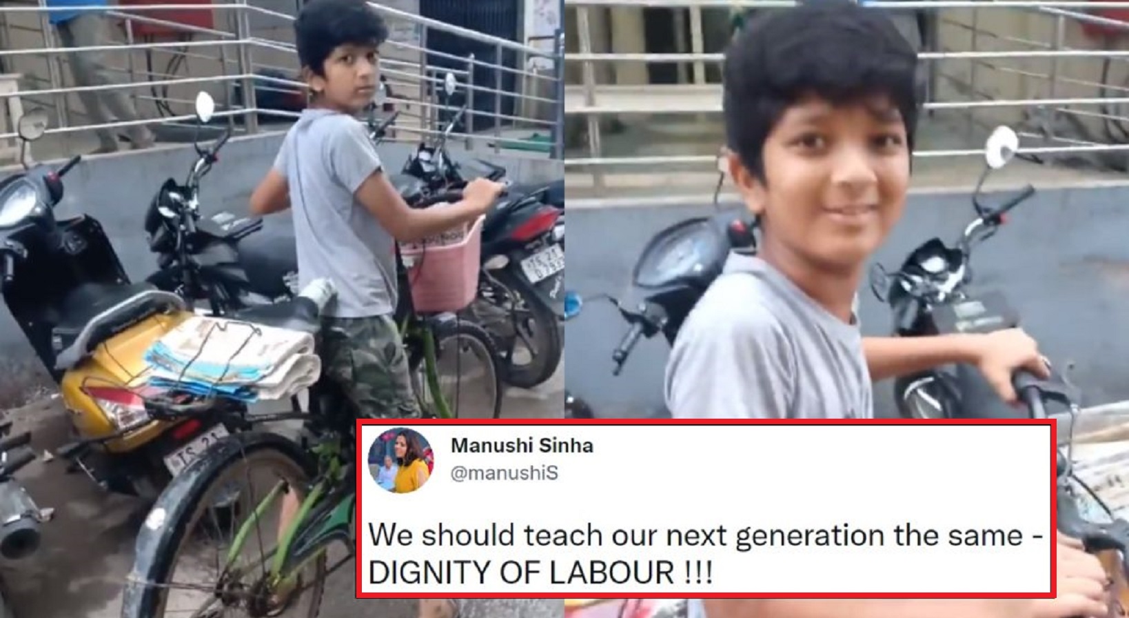 Viral: Schoolboy Delivers Newspaper, Says ‘Nothing Wrong With Studying & Working’