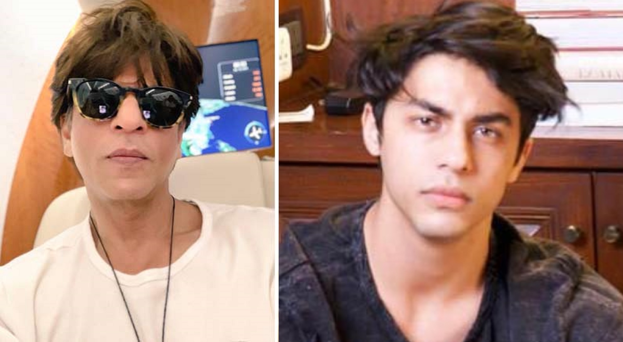 Shah Rukh Speaking to Son Aryan Via Video Call, Has Sent Rs 4,500 Through Money Order