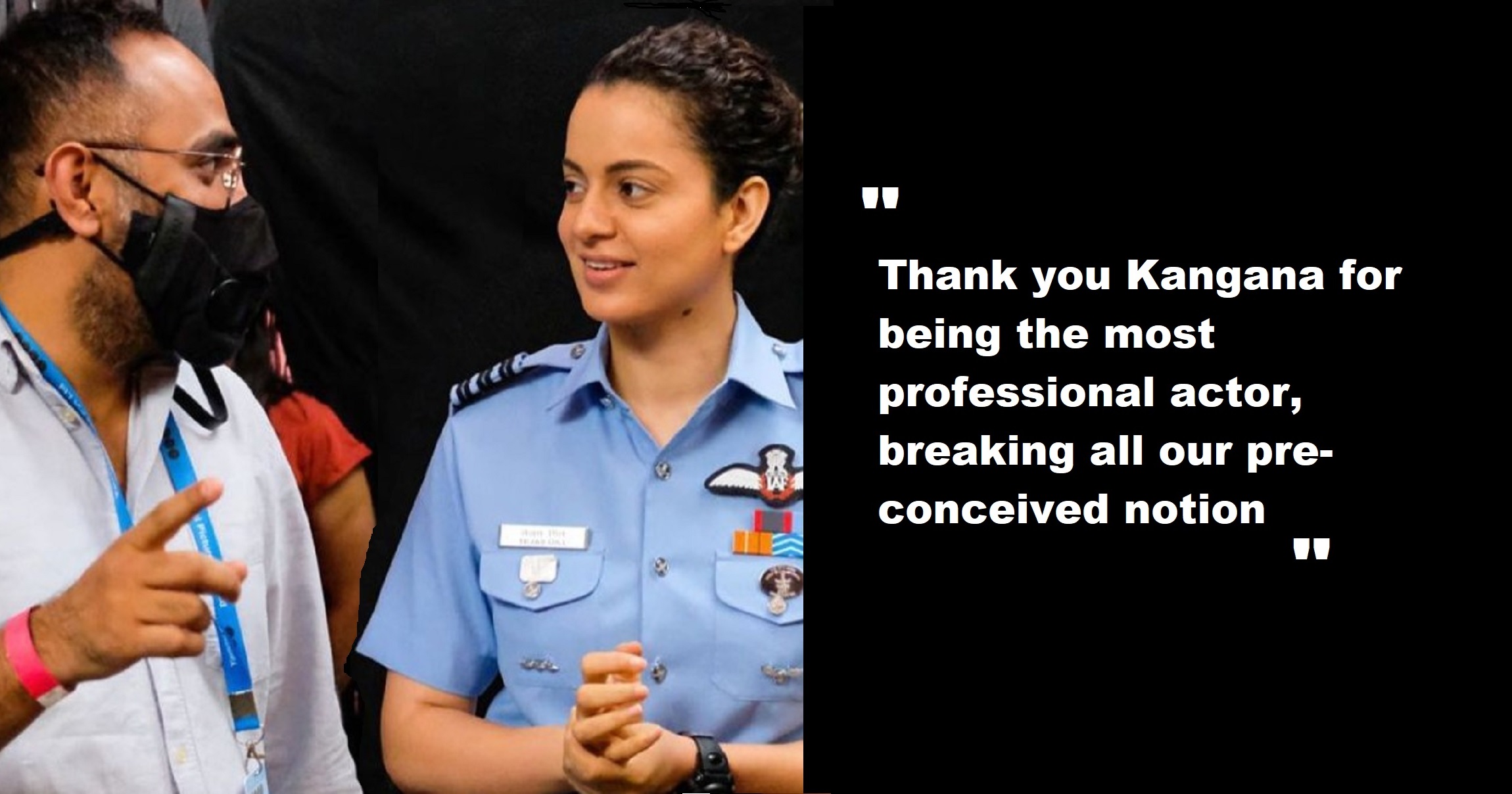 Tejas Producer Thanks Kangana Ranaut After Filming Completes, “The Most Professional Actor”