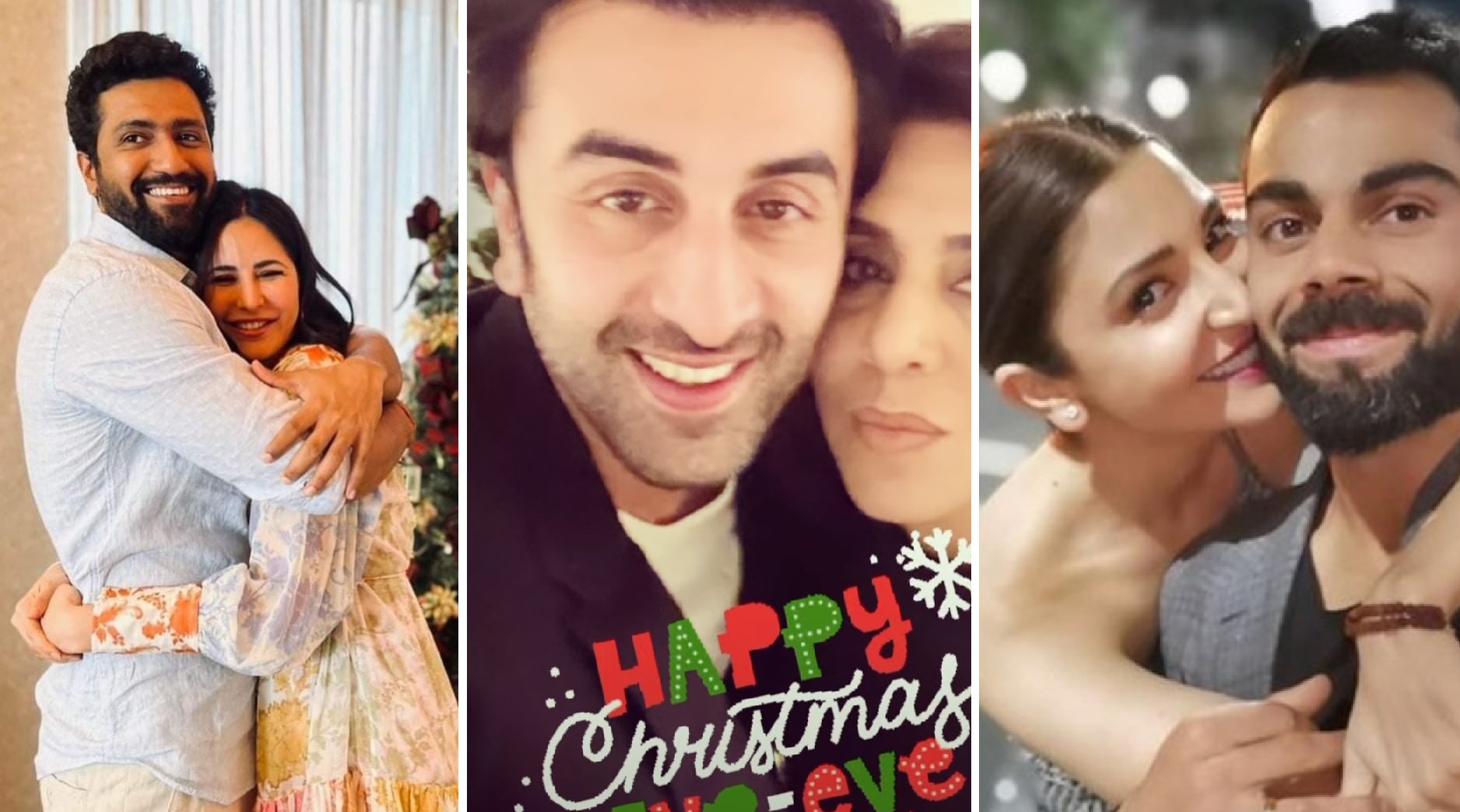 Bollywood Christmas Celebrations 2021: From Anushka Sharma, Ranbir Kapoor To Katrina Kaif, Kareena Kapoor (See All Pics Here)