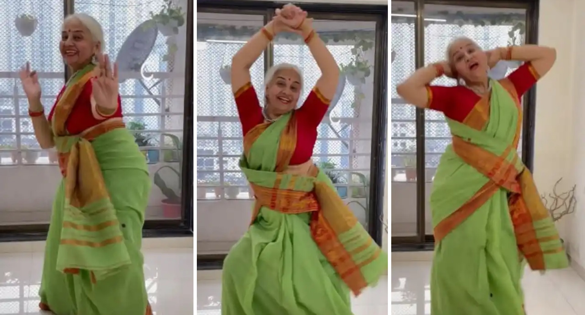 Watch: 63 Year Old Dadi Dances to Sara Ali Khan’s ‘Chaka Chak’, Proving That Age Is Just A Number