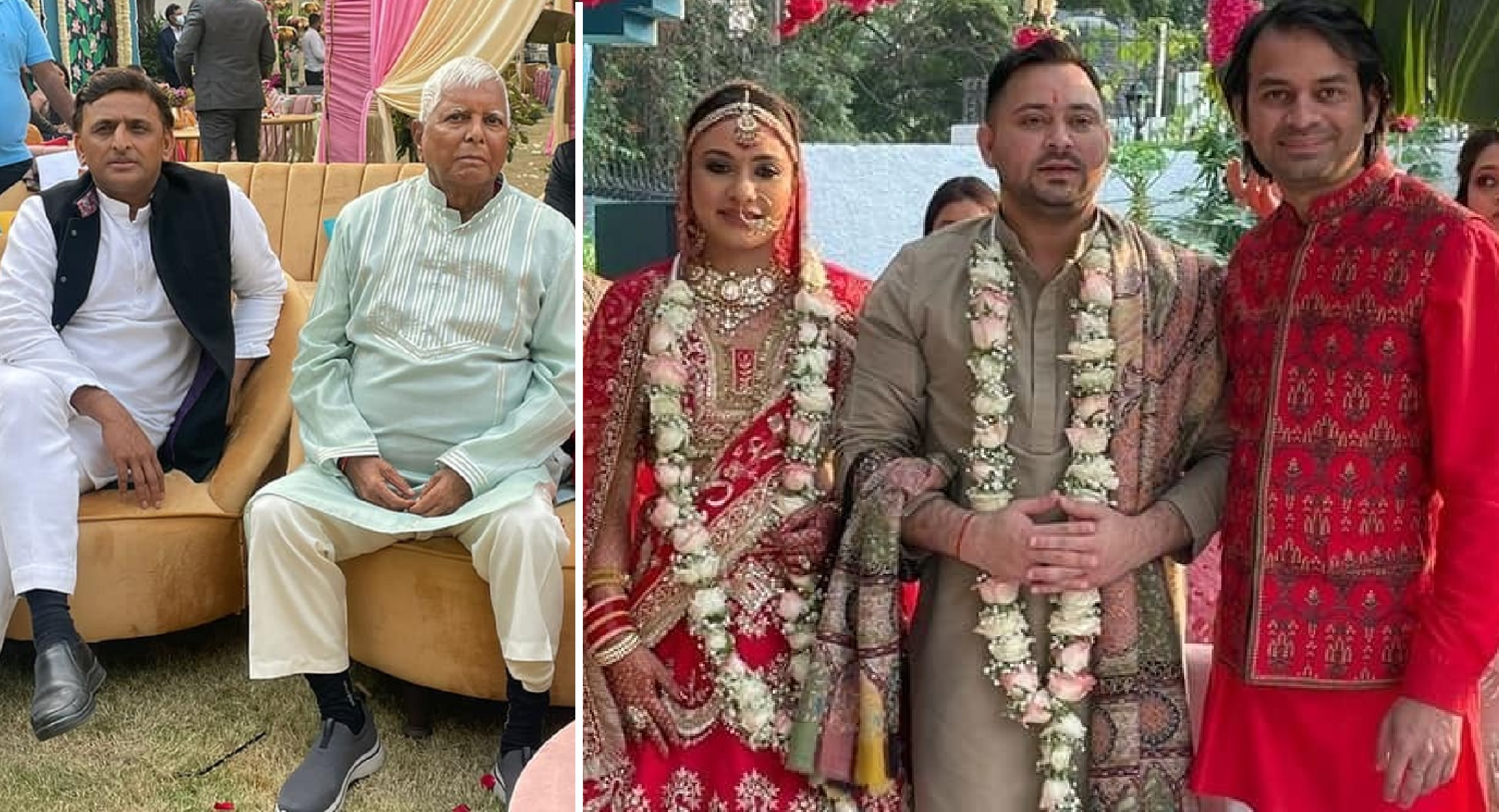 Lalu Yadav’s Son Tejashwi Yadav Gets Married: Here Are The First Pictures From The Wedding