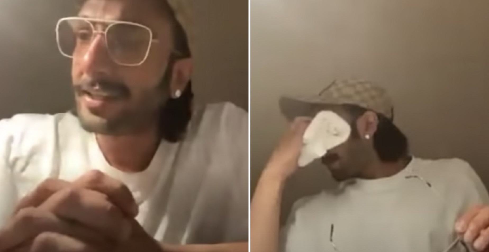 Ranveer Singh Becomes Emotional, Wipes Tears In Video After ’83’ Response