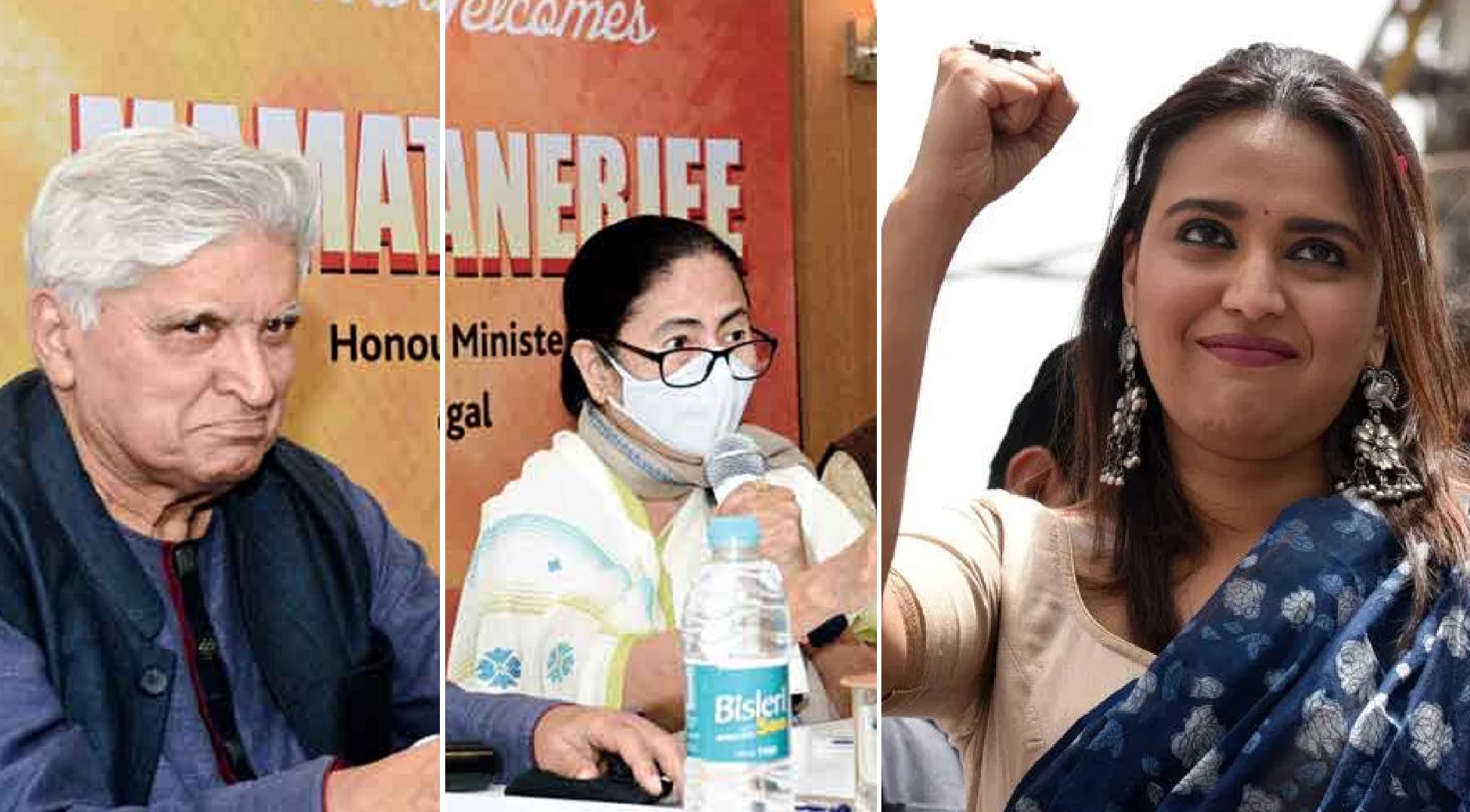 Mamta Banerjee Arrives In Mumbai, Welcomed By Javed Akhtar, Mahesh Bhatt & Swara Bhasker, ‘You Are The Face Of Hope For Us’