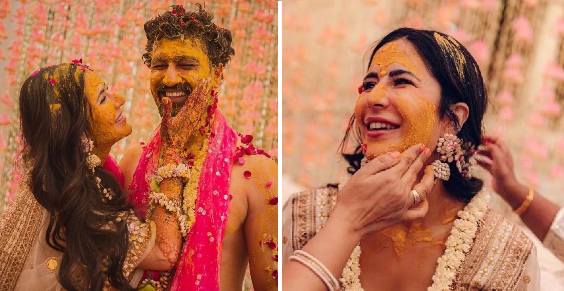Katrina Kaif & Vicky Kaushal Haldi Pictures Are Here, And They Are Absolutely Stunning!