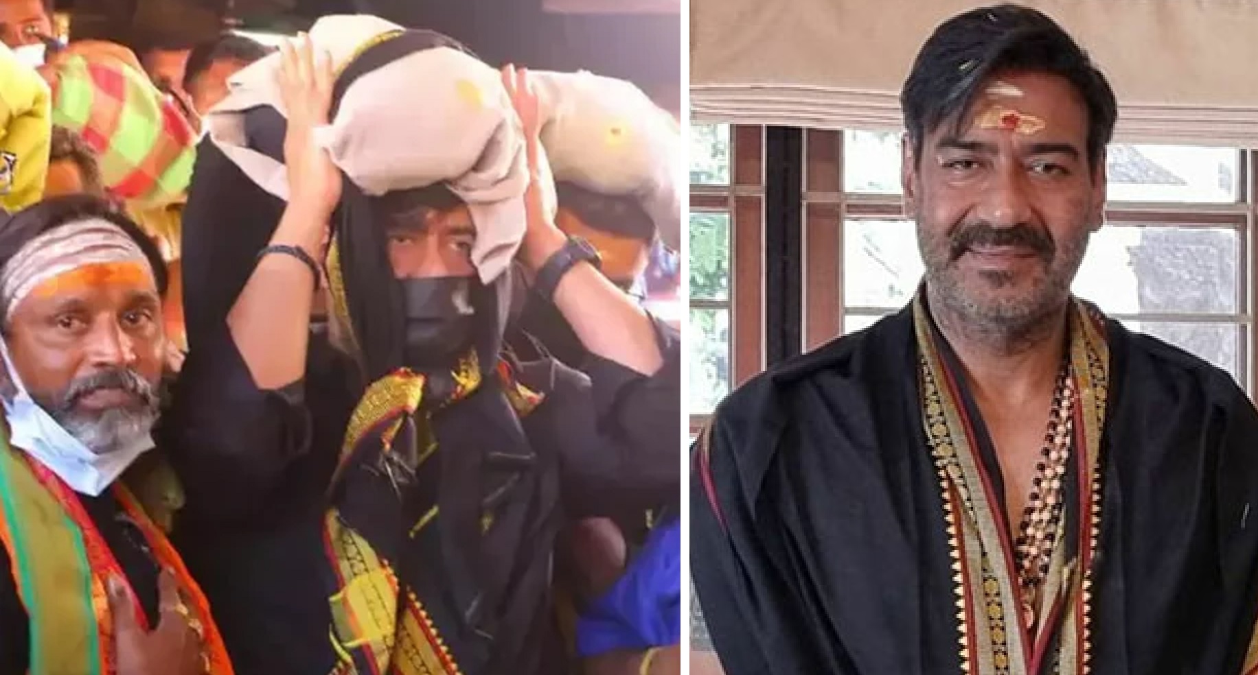 Ajay Devgn Visits Kerala’s Sabarimala Temple, The Actor Observed One Month-Long Rituals Before His Visit [See Pics]