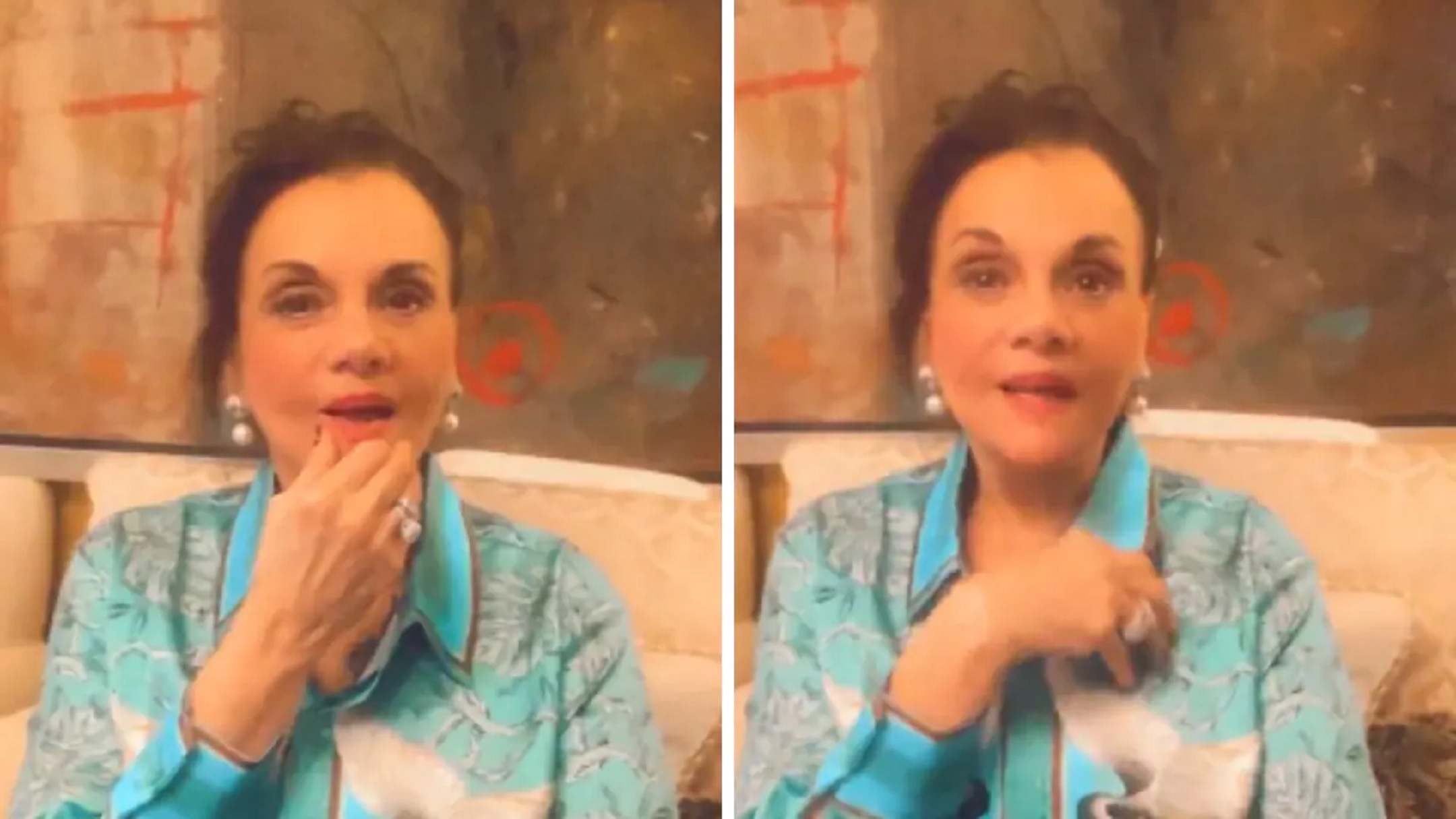 Yesteryear Actress Mumtaz, 74, Looks Absolutely Gorgeous, As She Interacts With Her Fans Online & Talks About Her Comeback