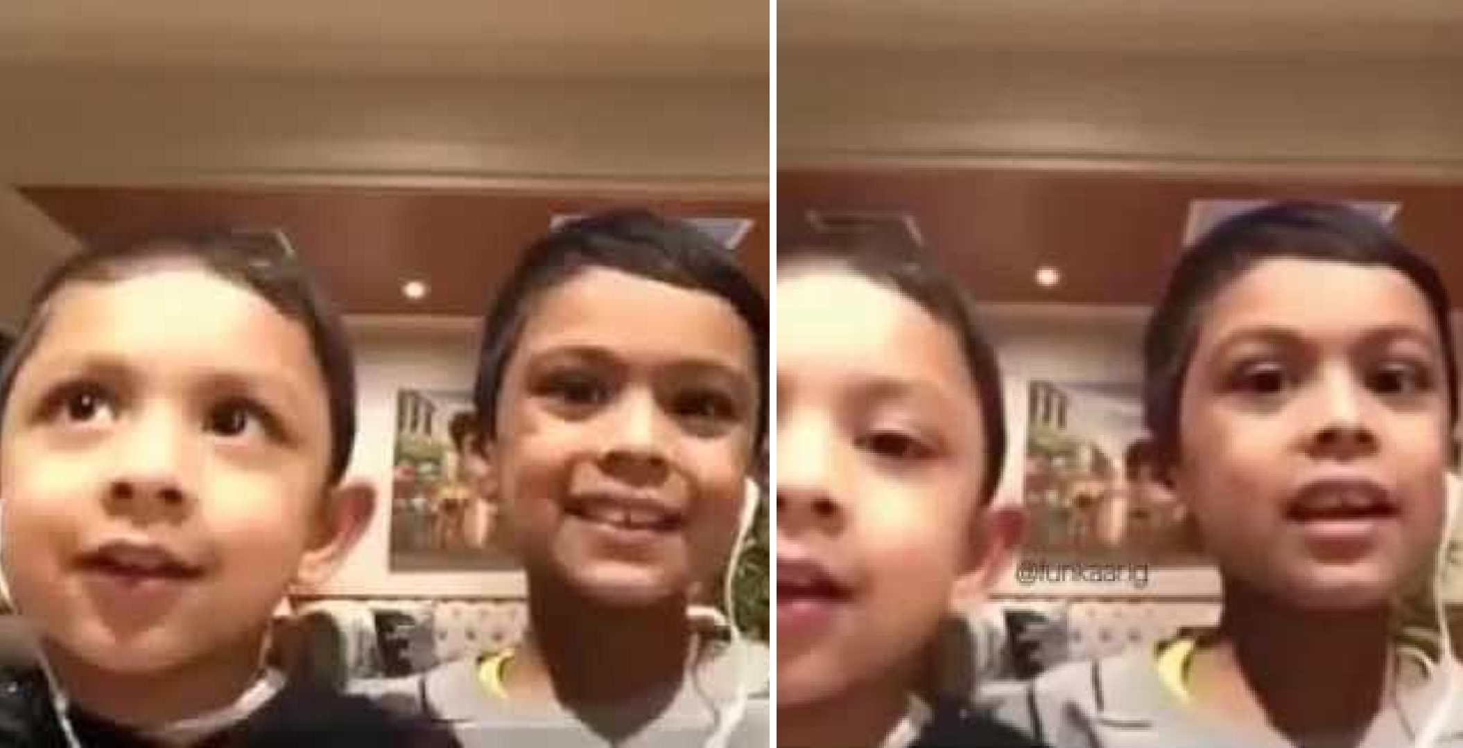 Watch: Adorable Video Of Brothers Singings Old Hindi Classic ‘Zara Haule Haule Chal’ Goes Viral