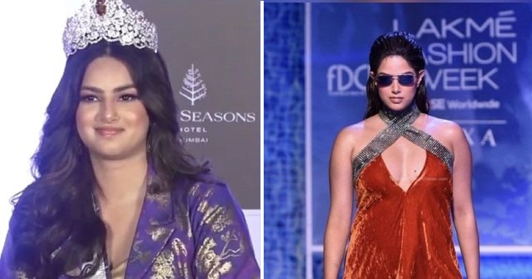 Harnaaz Sandhu Fat-Shamed At Lakme Fashion Week, Netizens Call Her “Moti Miss Universe”