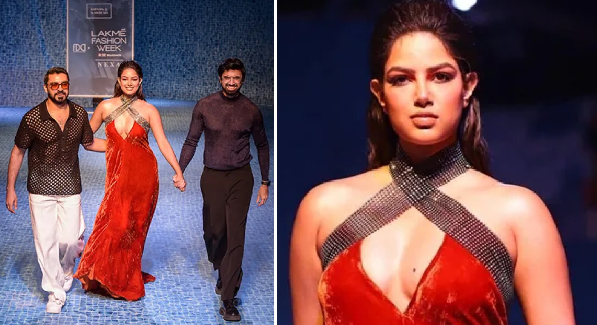 Miss Universe Harnaaz Sandhu Turns Showstopper At Lakme Fashion Week, Wins hearts