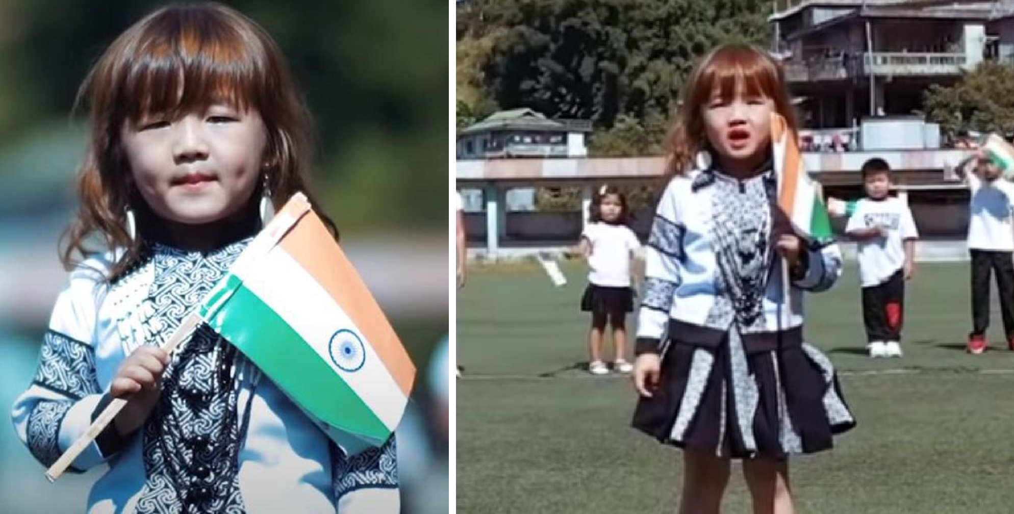 Watch: Adorable Little Girl From Mizoram Sings ‘Maa Tujhe Salaam’, Her Video Shared By Vice President of India