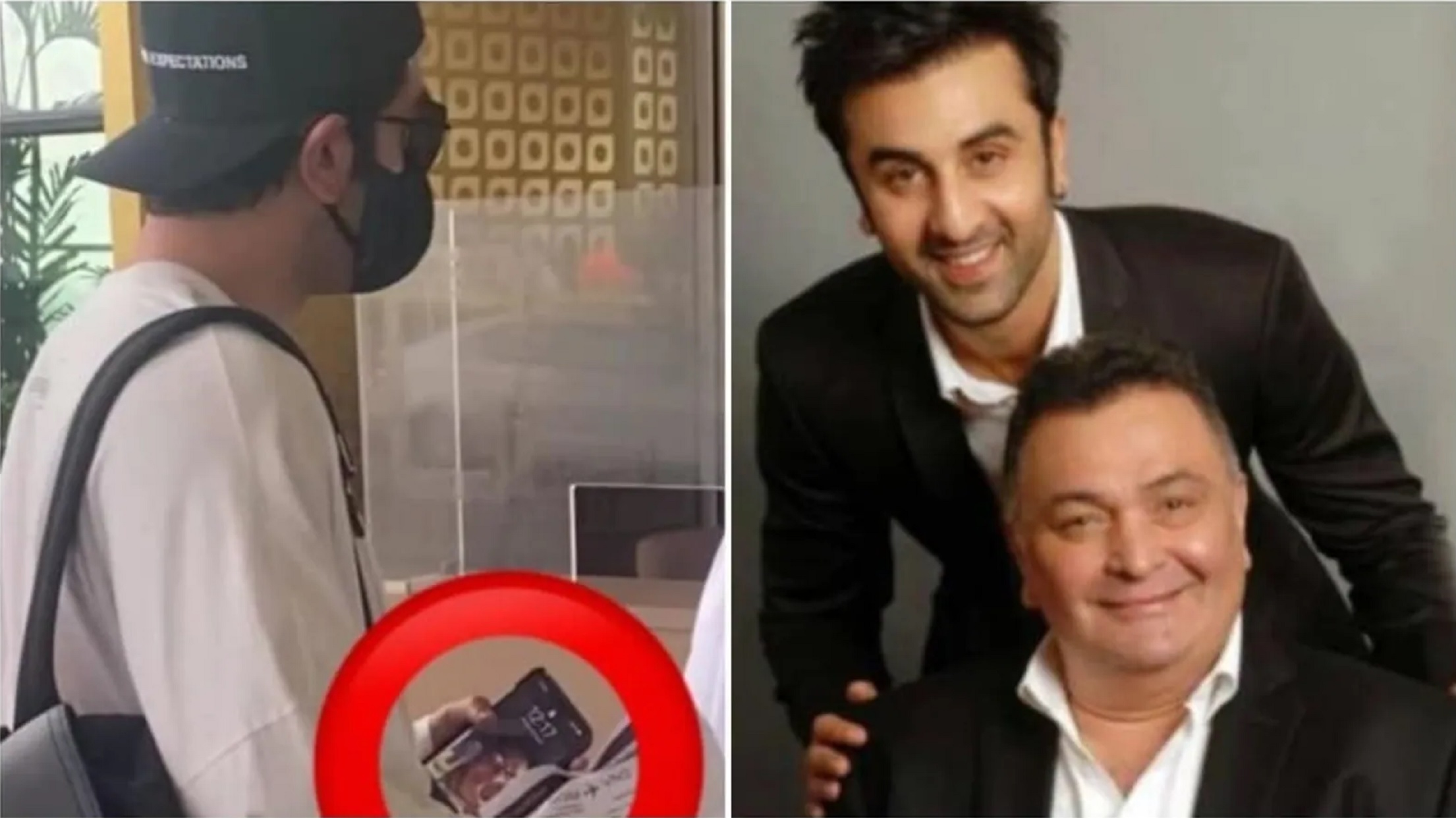 Ranbir Kapoor Has His Father Rishi Kapoor’s Picture From ‘Happier Times’ As His Phone’s Wallpaper, Fans Take Notice