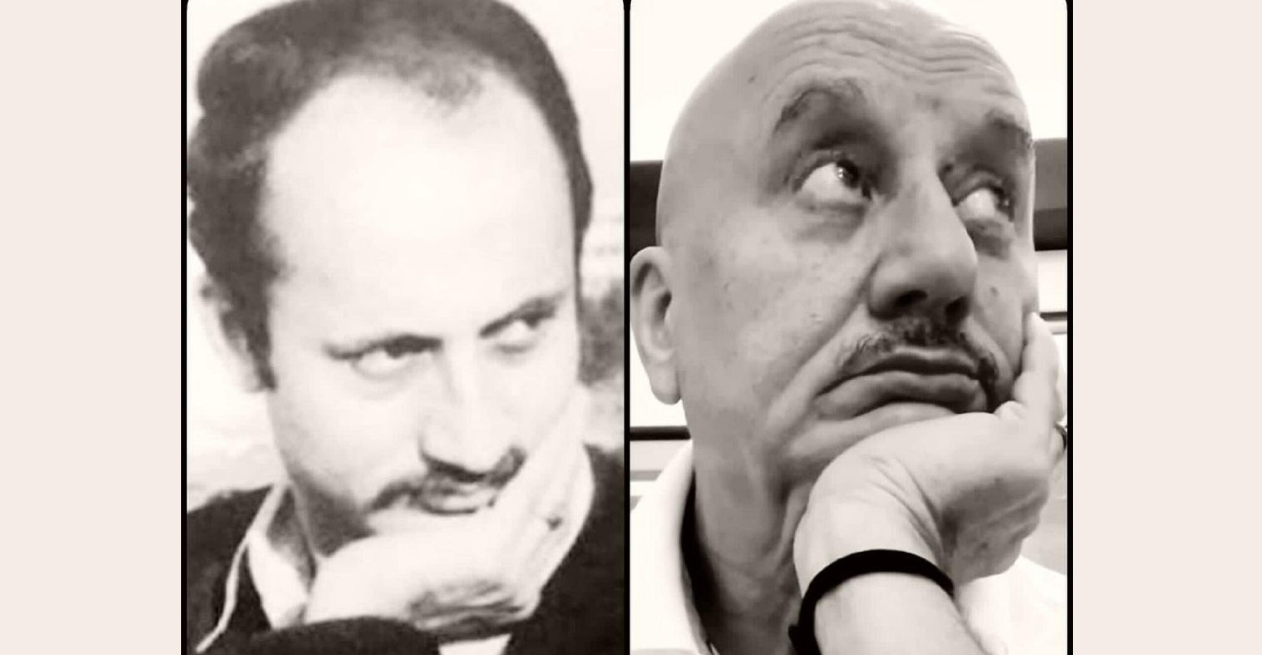 Anupam Kher Shares Picture Clicked 41 Years Ago When He Was Just Starting Out, “Face has changed but fire is the same”