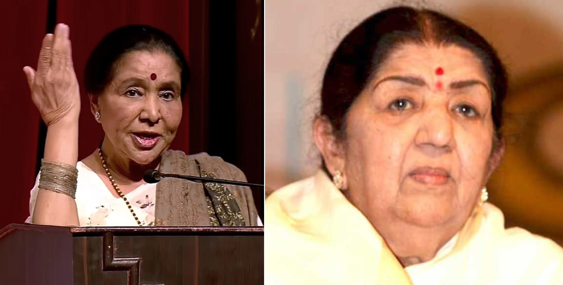 Asha Bhosle Gives Emotional Tribute To Late Sister Lata Mangeshkar: Sings ‘Aayega Aanewala’ [Video]