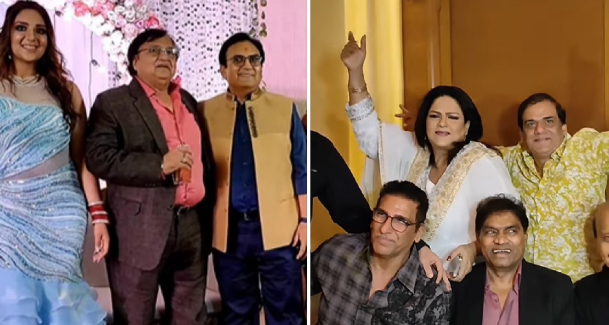 Rakesh Bedi Throws Reception Party For Daughter’s Wedding: Dilip Joshi, Johnny Lever, Guddi Maruti & More Attend