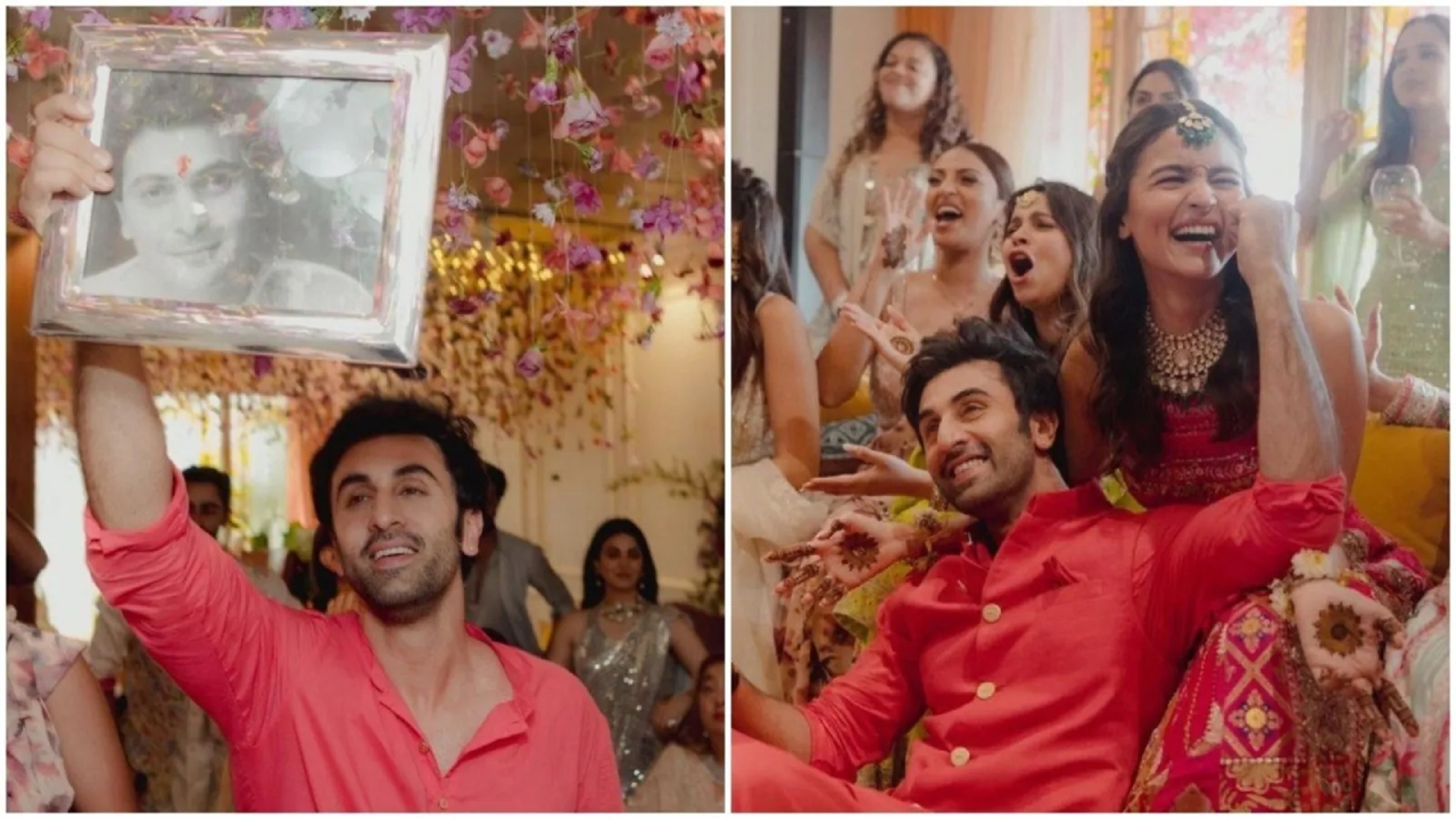 Ranbir Kapoor Carried His Late Father Rishi Kapoor’s Photo During His Mehndi Ceremony, Emotional Moment Touches Fans’ Hearts