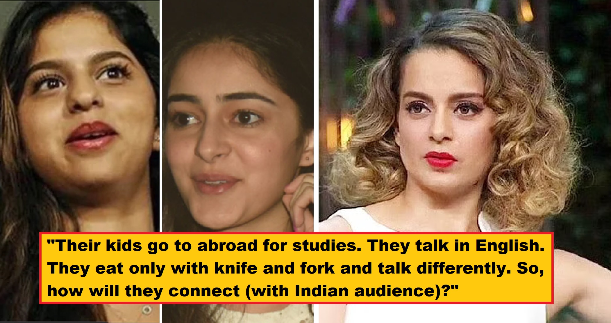 Kangana Ranaut Says Hindi Films Are Not Working Because of ‘Star Kids’: “They Look Like Boiled Eggs”