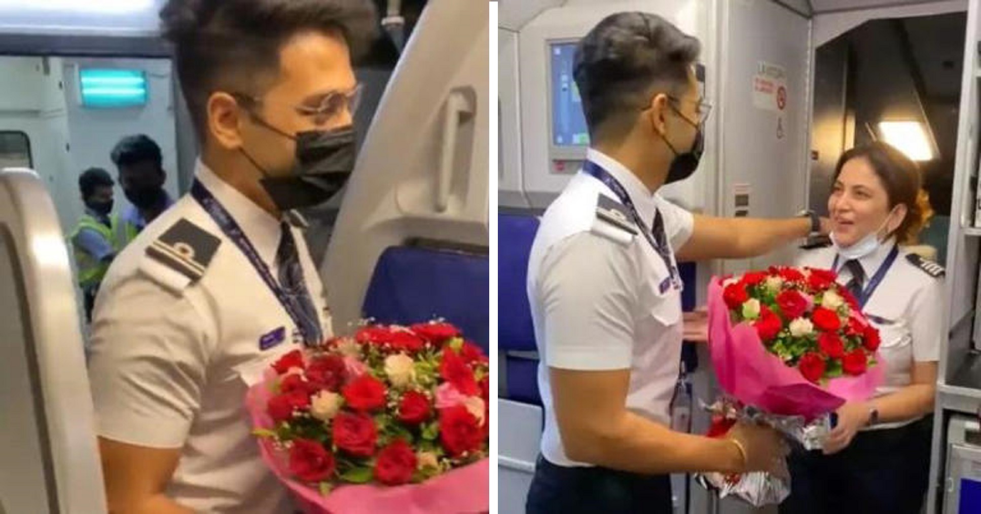 Pilot Pays Tribute To His Co-Worker Mother, Posted In The Same Flight, On The Occasion Of Mother’s Day