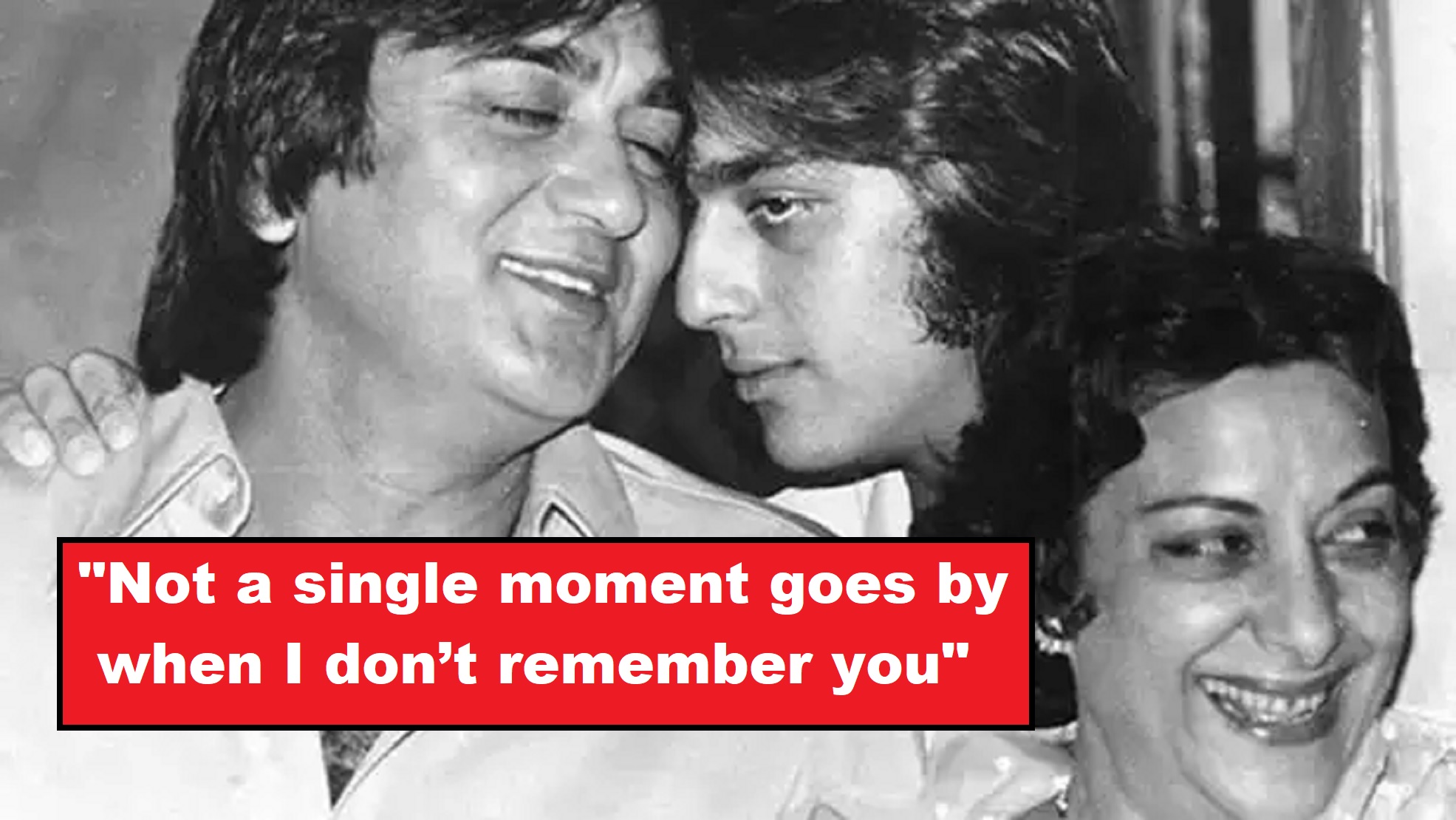 Sanjay Dutt Becomes Emotional As He Remembers Mother Nargis Dutt On Her Death Anniversary With A Heartfelt Post