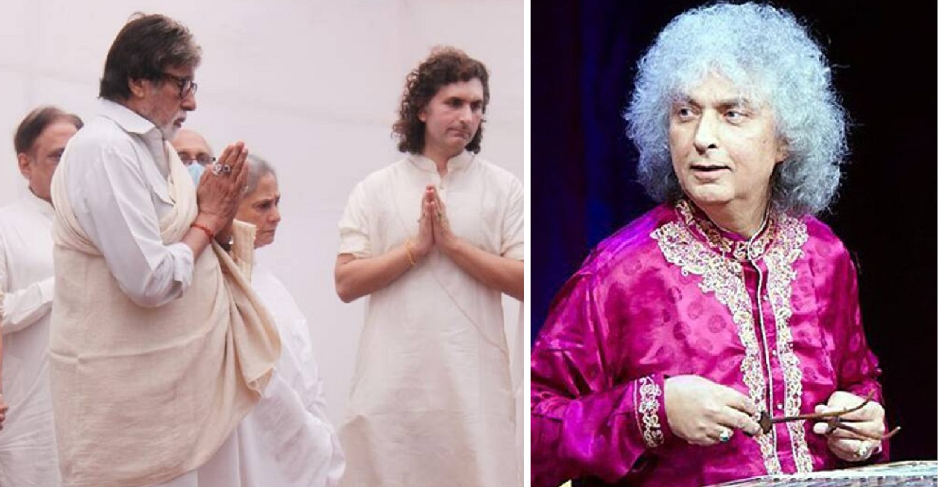 Amitabh Bachchan, Shabana Azmi & More Prominent Personalities Visit Santoor Legend Shiv Kumar Sharma’s House To Pay Homage To Him