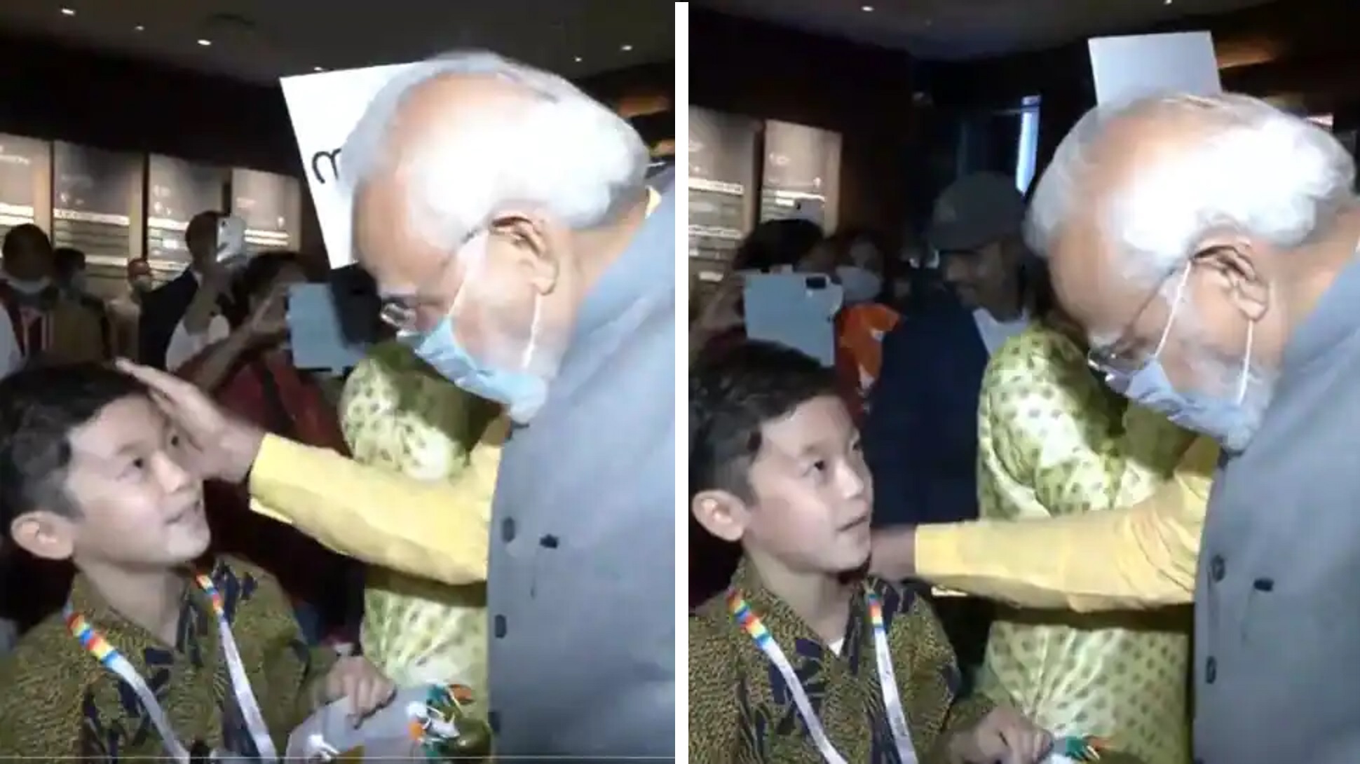 Japanese Kid Greets PM Modi In Hindi During His Visit To The Country [Video Goes Viral]